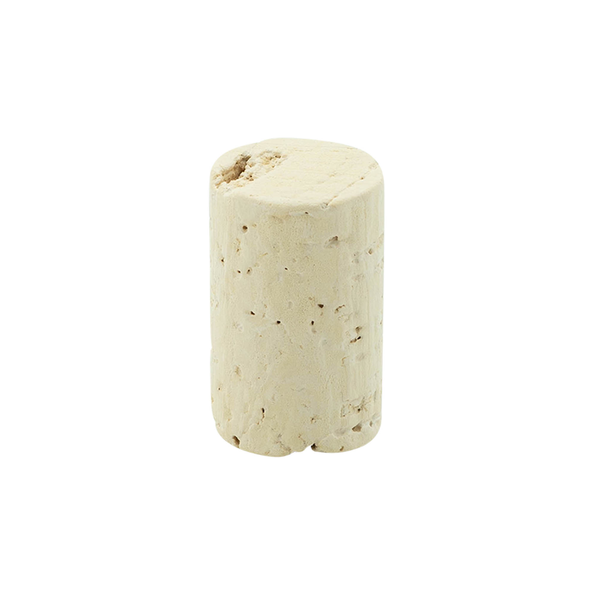 Rolha de vinho 24 mm, cortiça natural, bege, para boca: cortiça