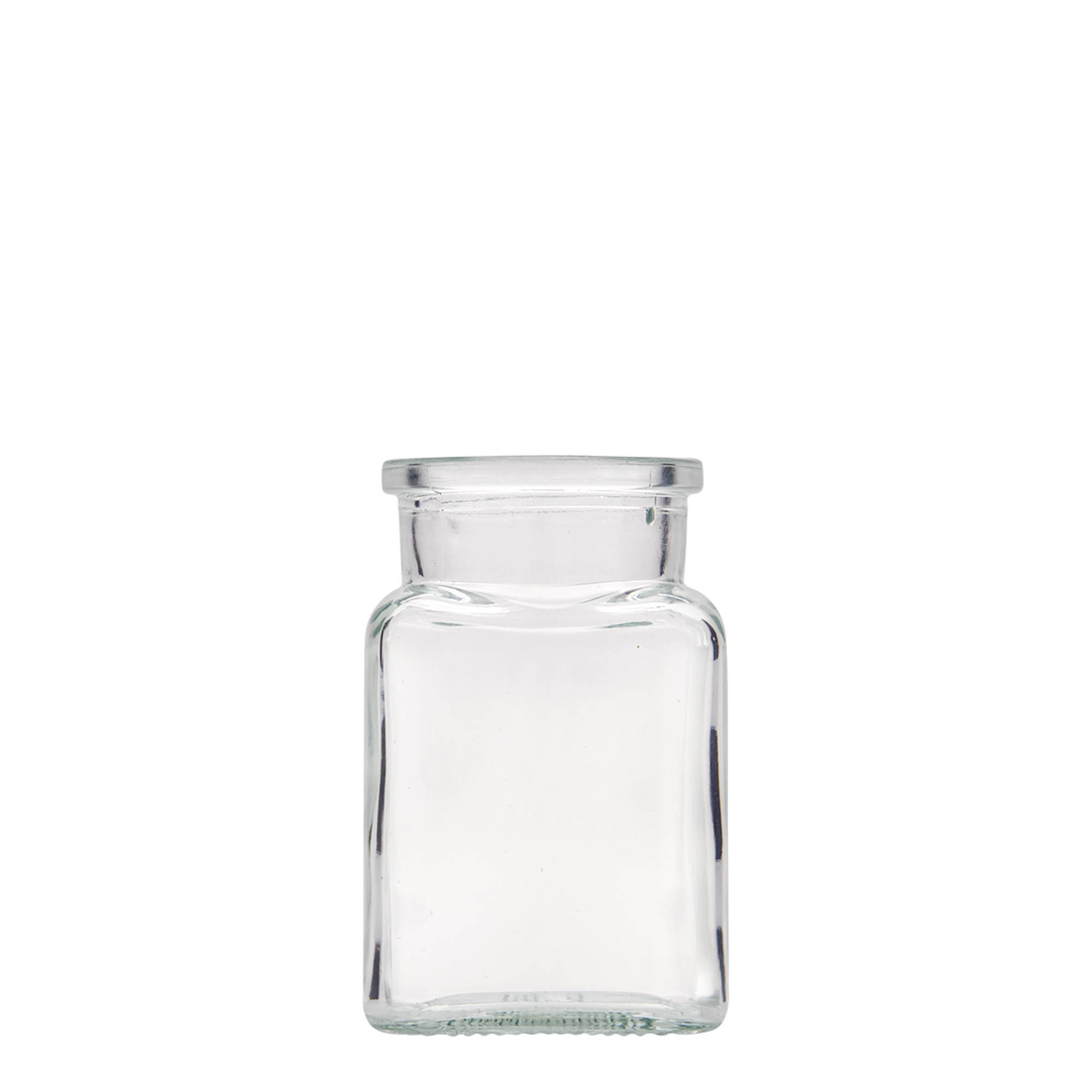 150 ml frasco de cortiça, quadrado, boca: cortiça 150 ml frasco de cortiça, quadrado, boca: cortiça