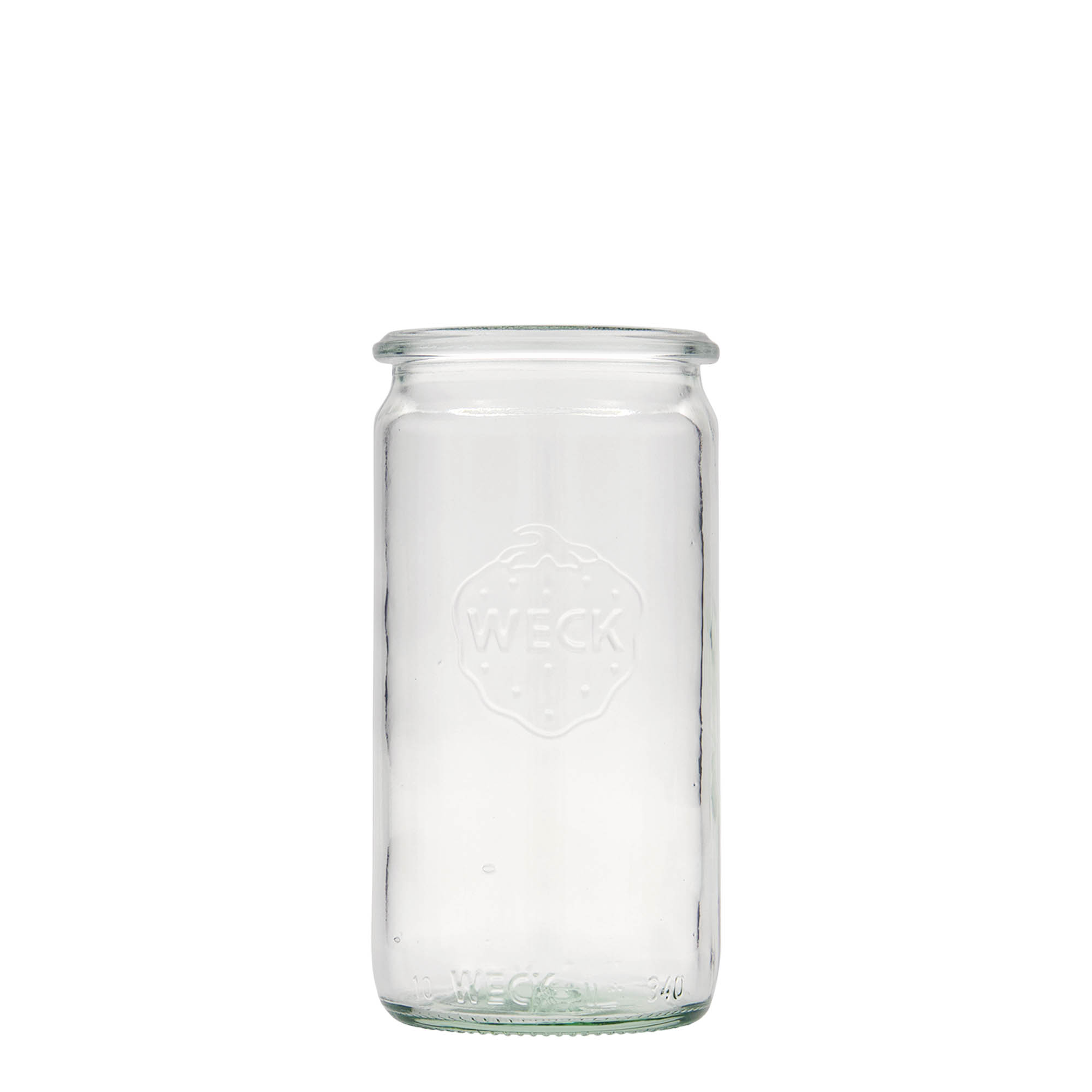 340 ml frasco cilíndrico WECK, boca: borda arredondada