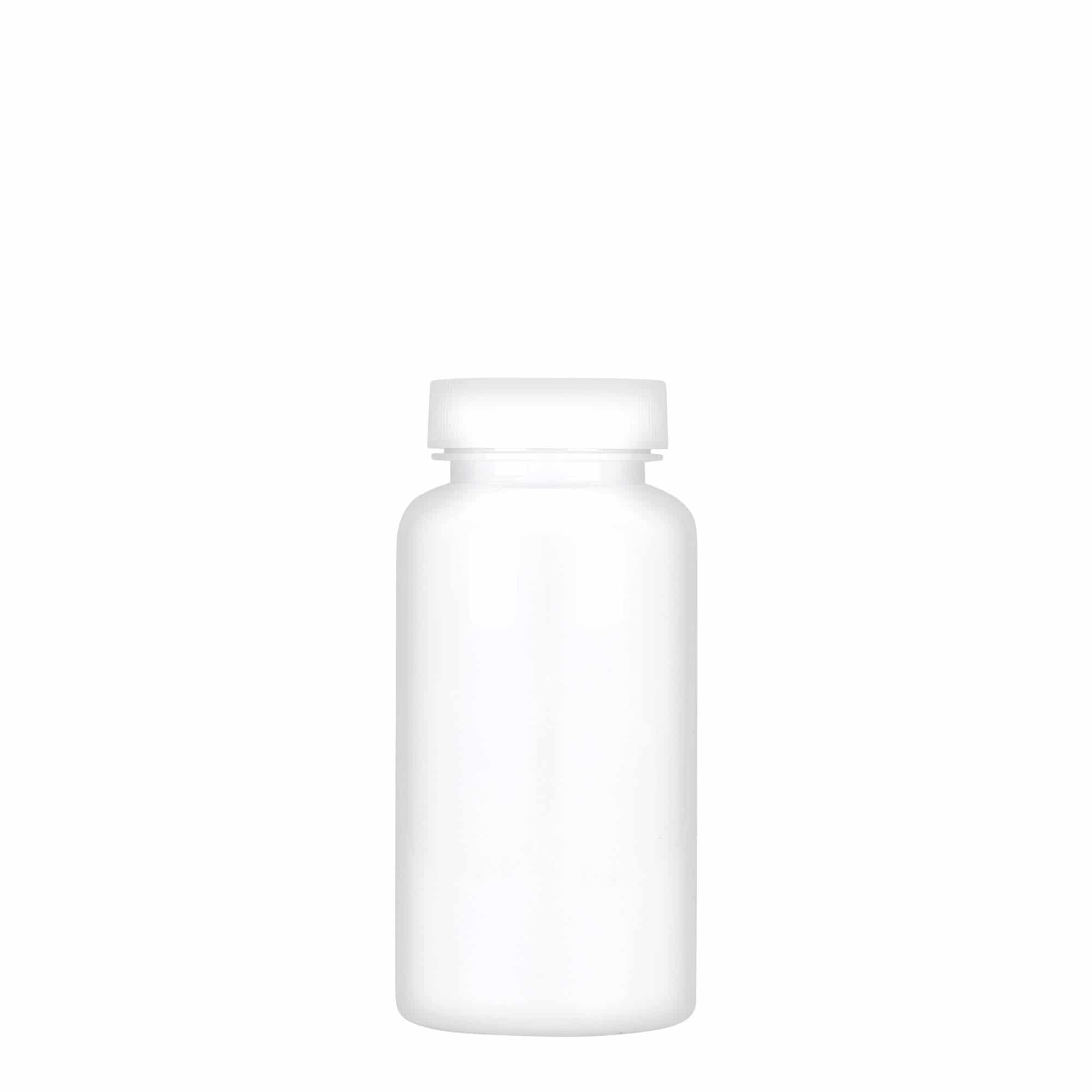 150 ml PET-Packer, plástico, branco, boca: GPI 38/400