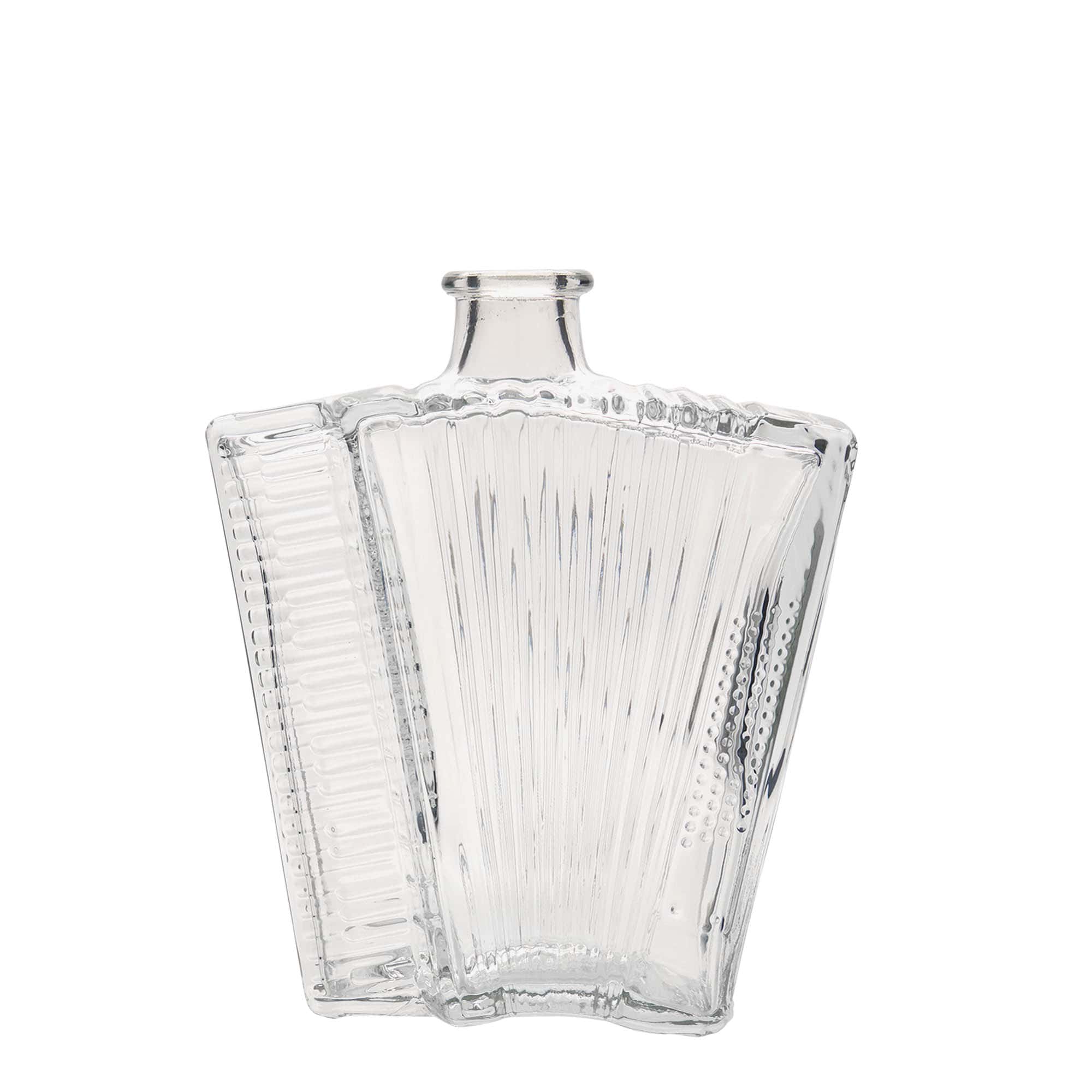 Garrafa de vidro de 500 ml 'Acordeão', gargalo: cortiça