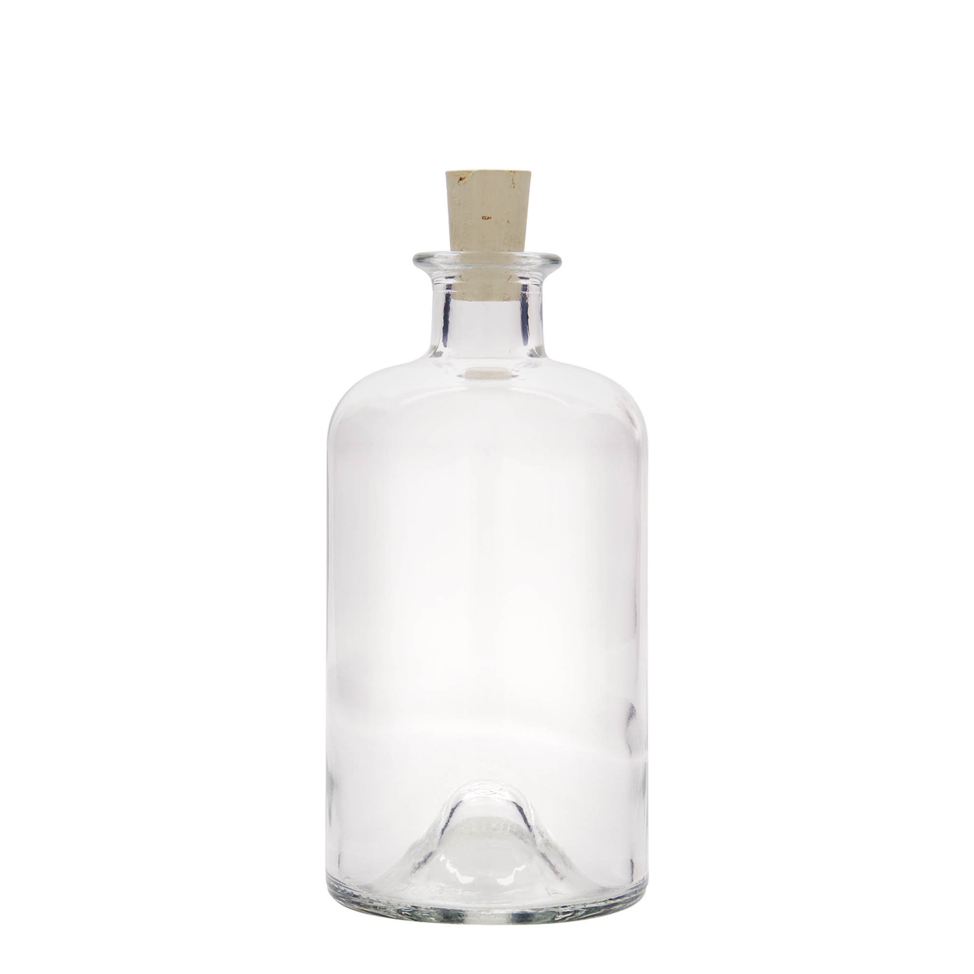 Garrafa de vidro de 500 ml Farmacêutico 'Doutor', boca: cortiça Garrafa de vidro de 500 ml Farmacêutico 'Doutor', boca: cortiça