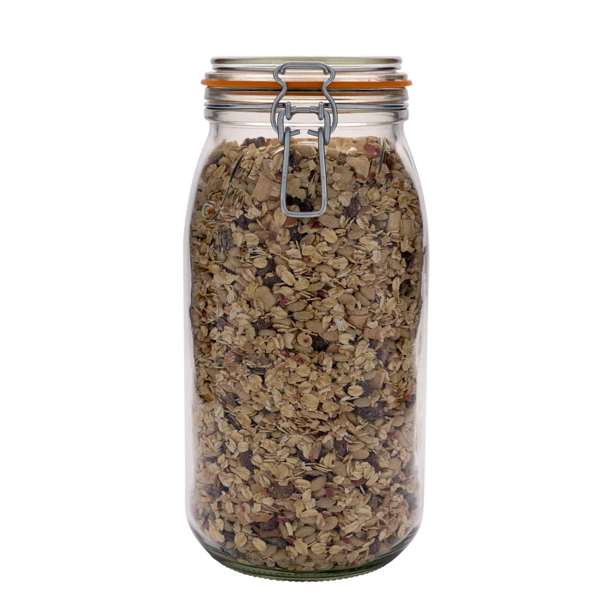 3.000 ml frasco com fecho de mola 'Le Parfait Super Bocal', abertura: fecho de mola