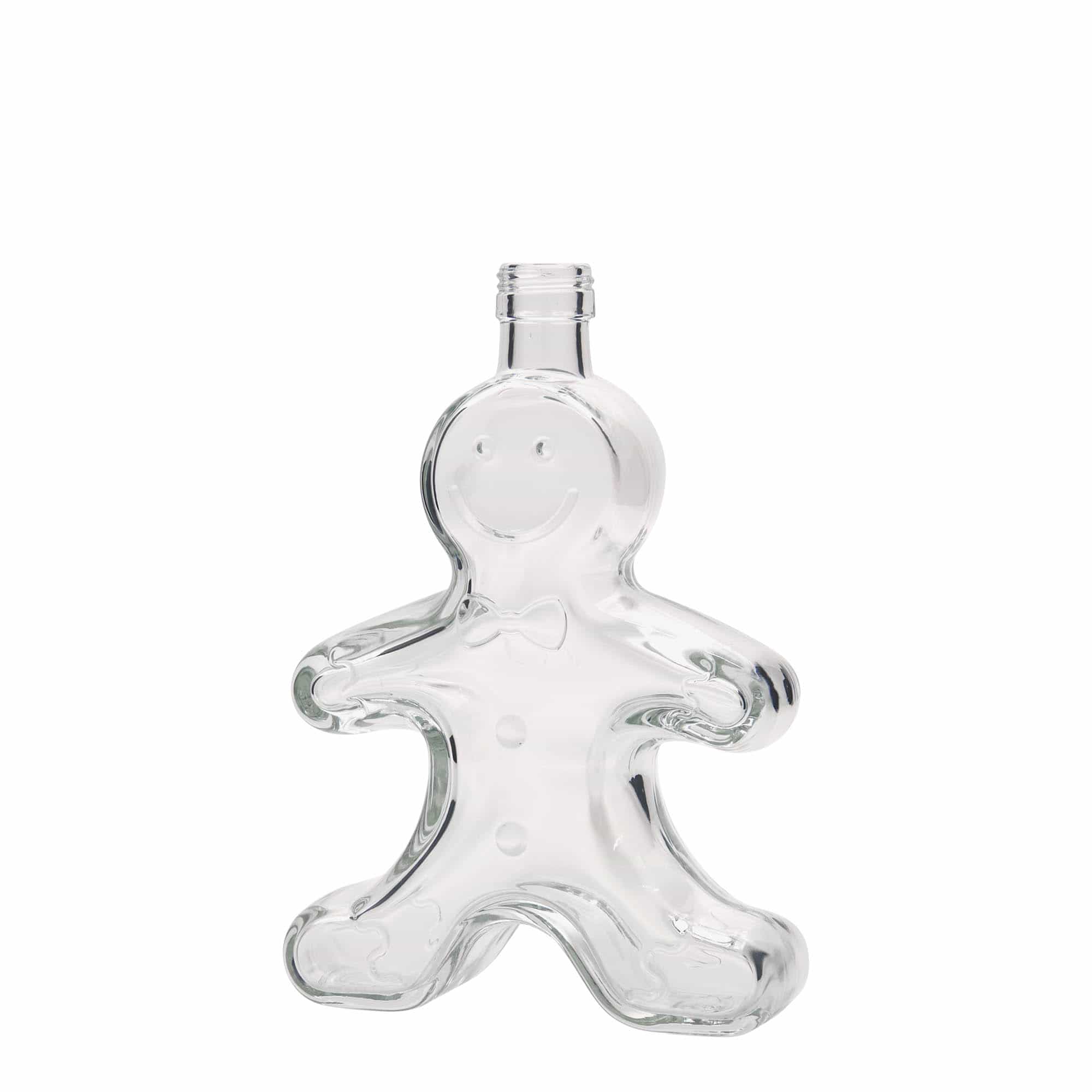 Frasco de vidro de 250 ml 'Lebkuchenmann', Boca: PP 24