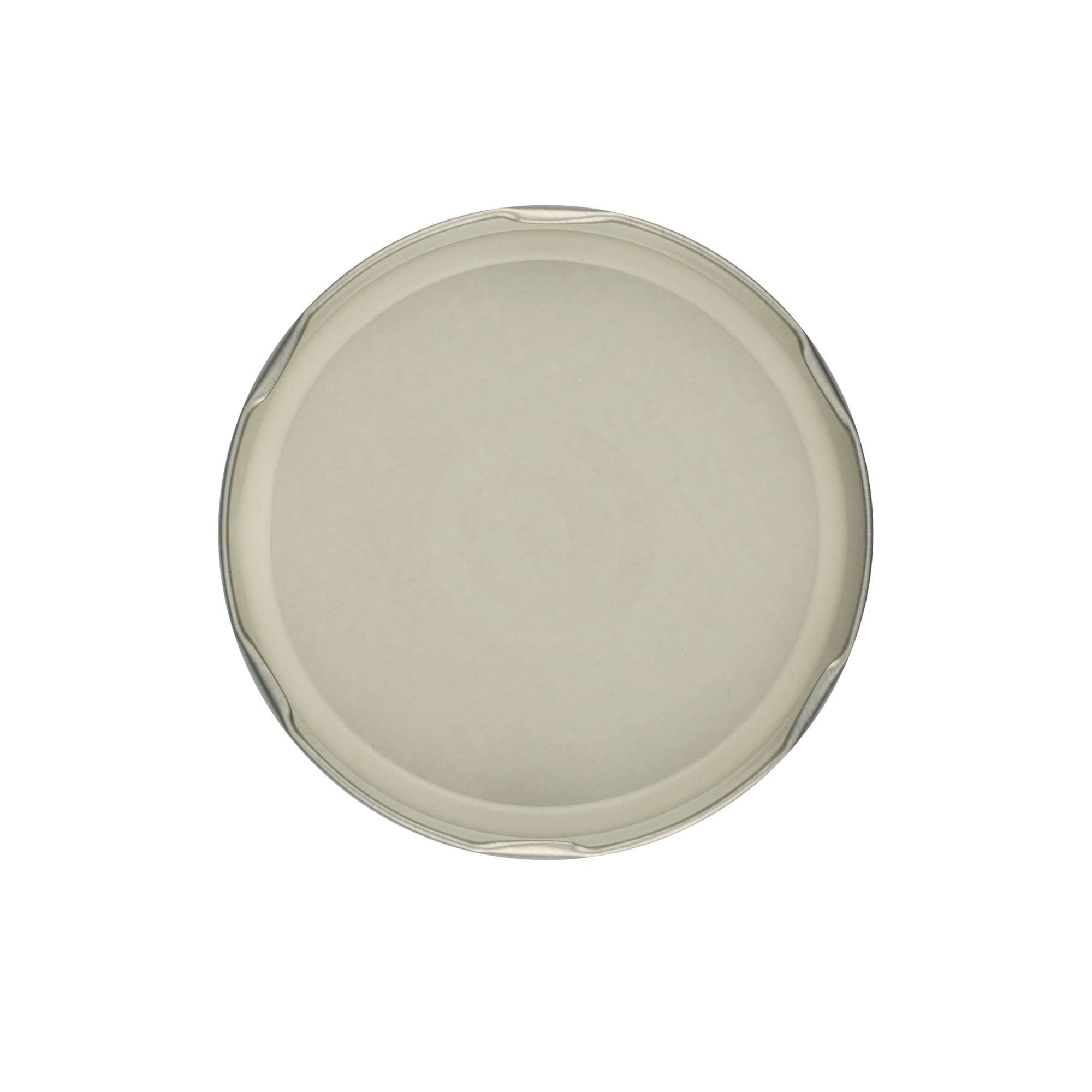 Tampa Twist-Off, folha de flandres, prata, para abertura: TO 100 Tampa Twist-Off, folha de flandres, prata, para abertura: TO 100