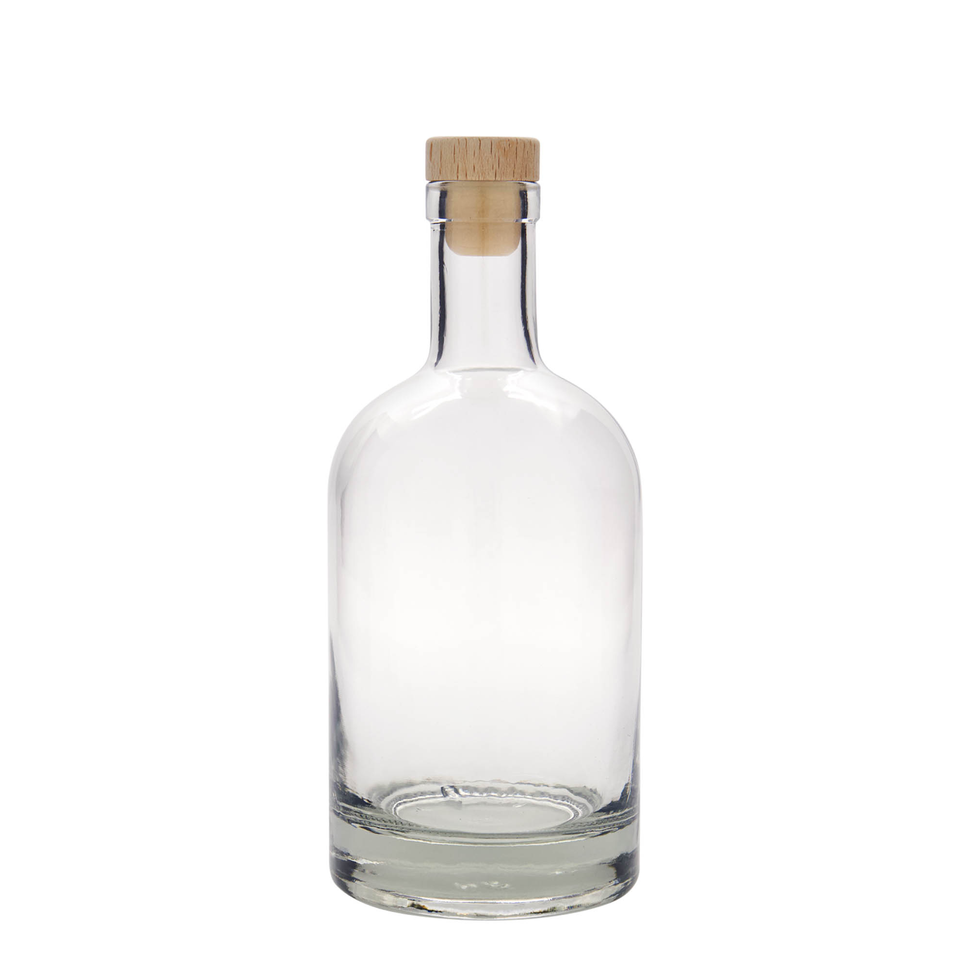 Garrafa de vidro de 700 ml 'First Class', Boca: Cortiça