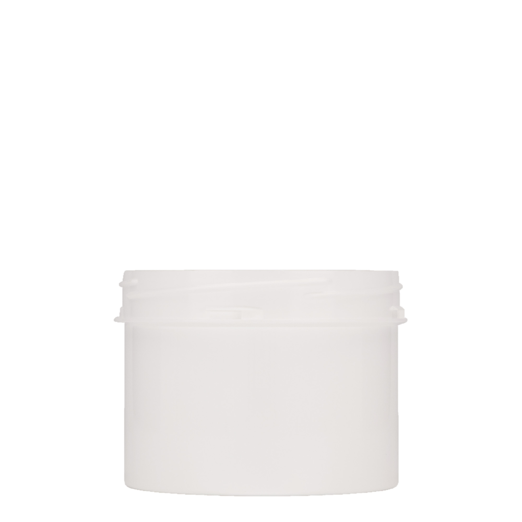 300 ml Dose de plástico 'Securilock', PP, branco, boca: tampa de rosca 300 ml Dose de plástico 'Securilock', PP, branco, boca: tampa de rosca