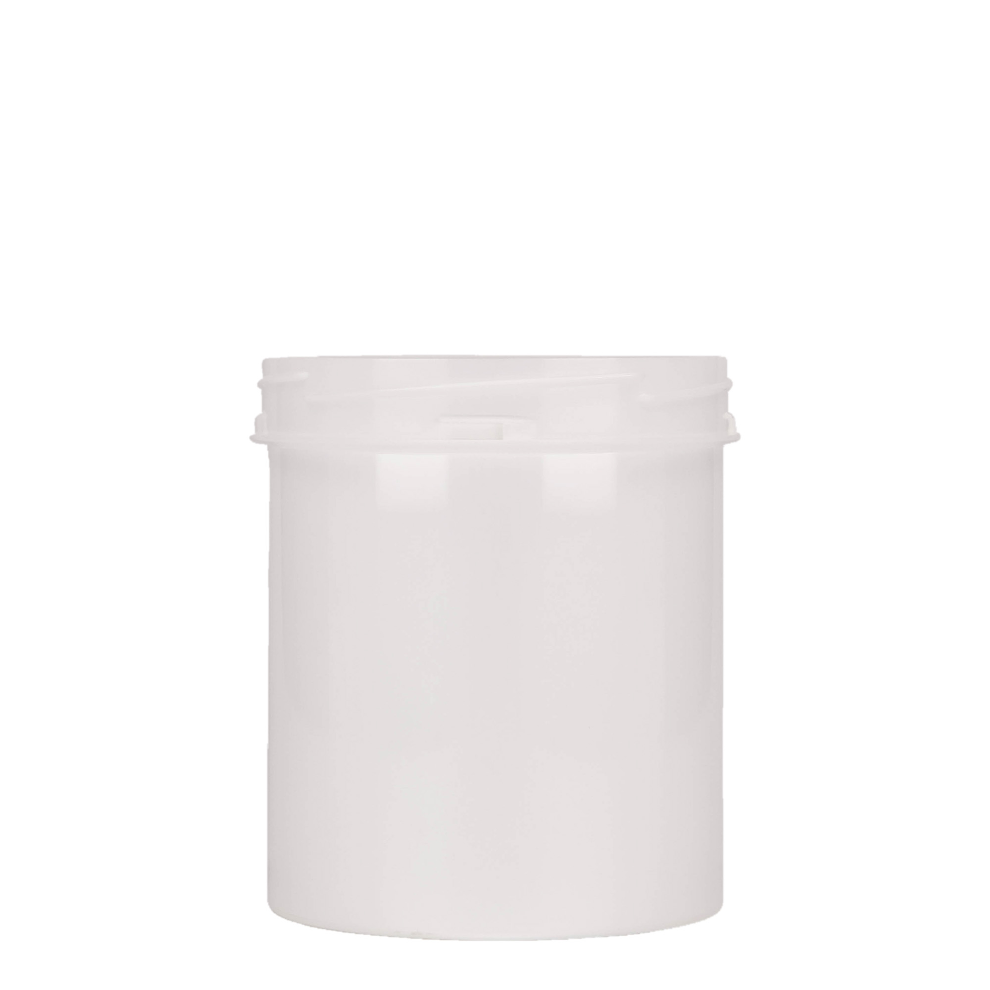 500 ml Boião em plástico 'Securilock', PP, branco, boca: Tampa de rosca 500 ml Boião em plástico 'Securilock', PP, branco, boca: Tampa de rosca