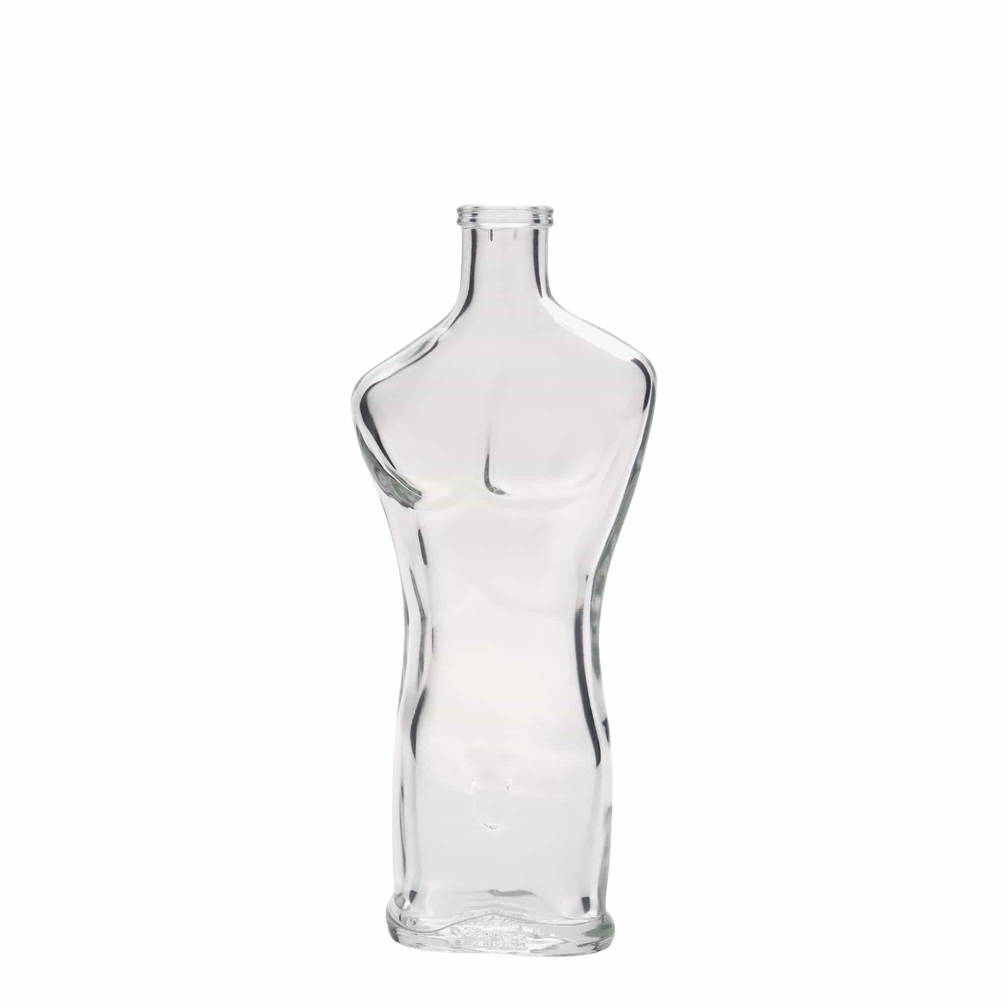 Garrafa de vidro de 200 ml 'Adam', boca: cortiça