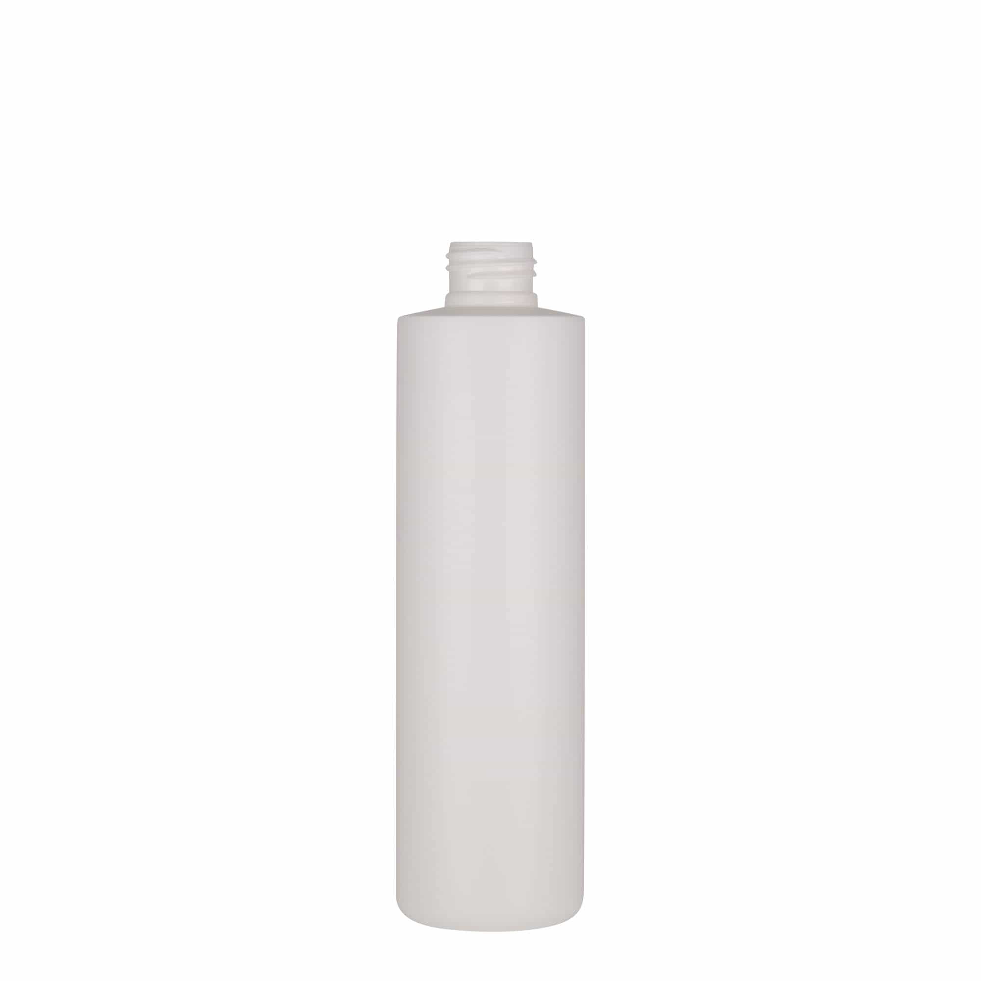 250 ml Garrafa de plástico 'Pipe', green PEAD, branco, boca: GPI 24/410 250 ml Garrafa de plástico 'Pipe', green PEAD, branco, boca: GPI 24/410