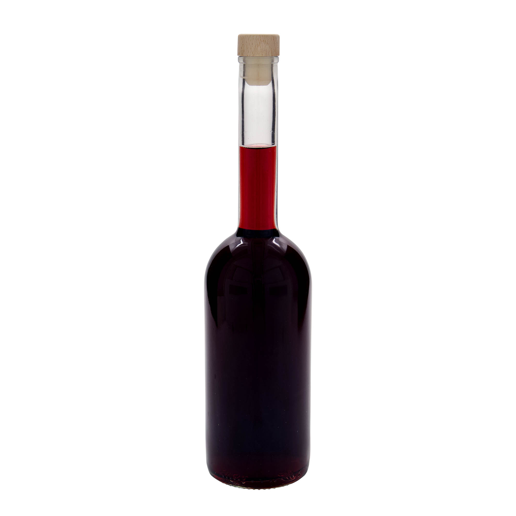 Garrafa de vidro de 700 ml 'Ópera', boca: cortiça