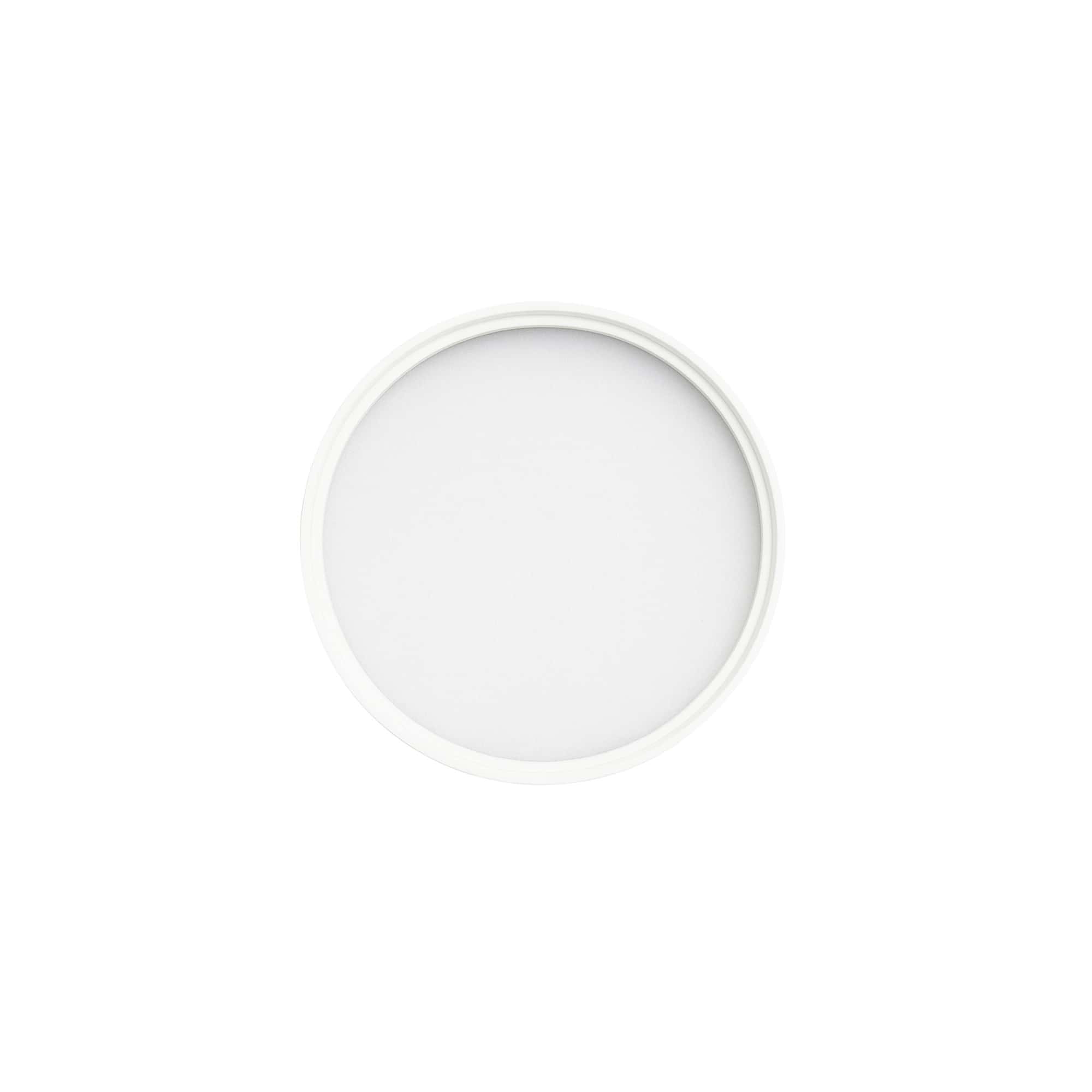 Tampa de rosca para 120 ml 'Brown Line', PP, branco