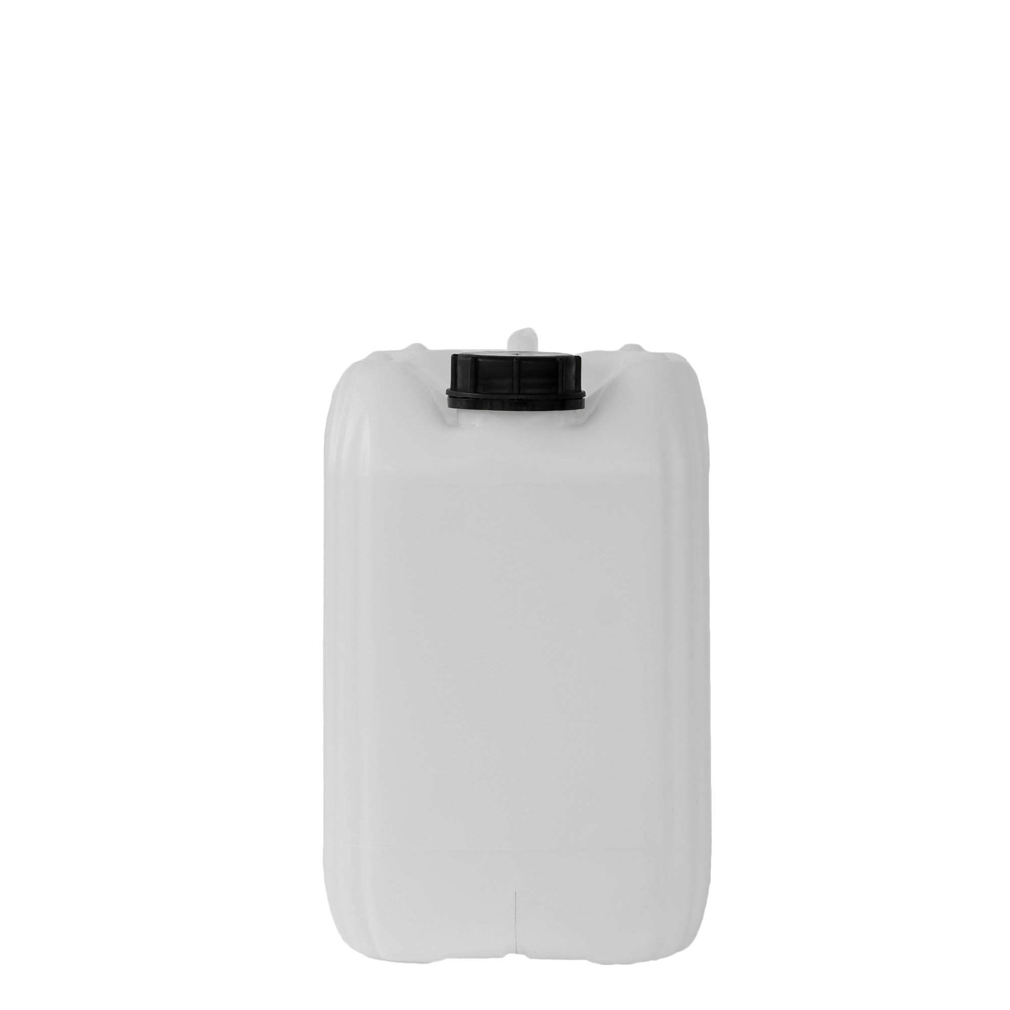 10 l garrafa, retangular, plástico HDPE, natural, abertura: ND 55 10 l garrafa, retangular, plástico HDPE, natural, abertura: ND 55