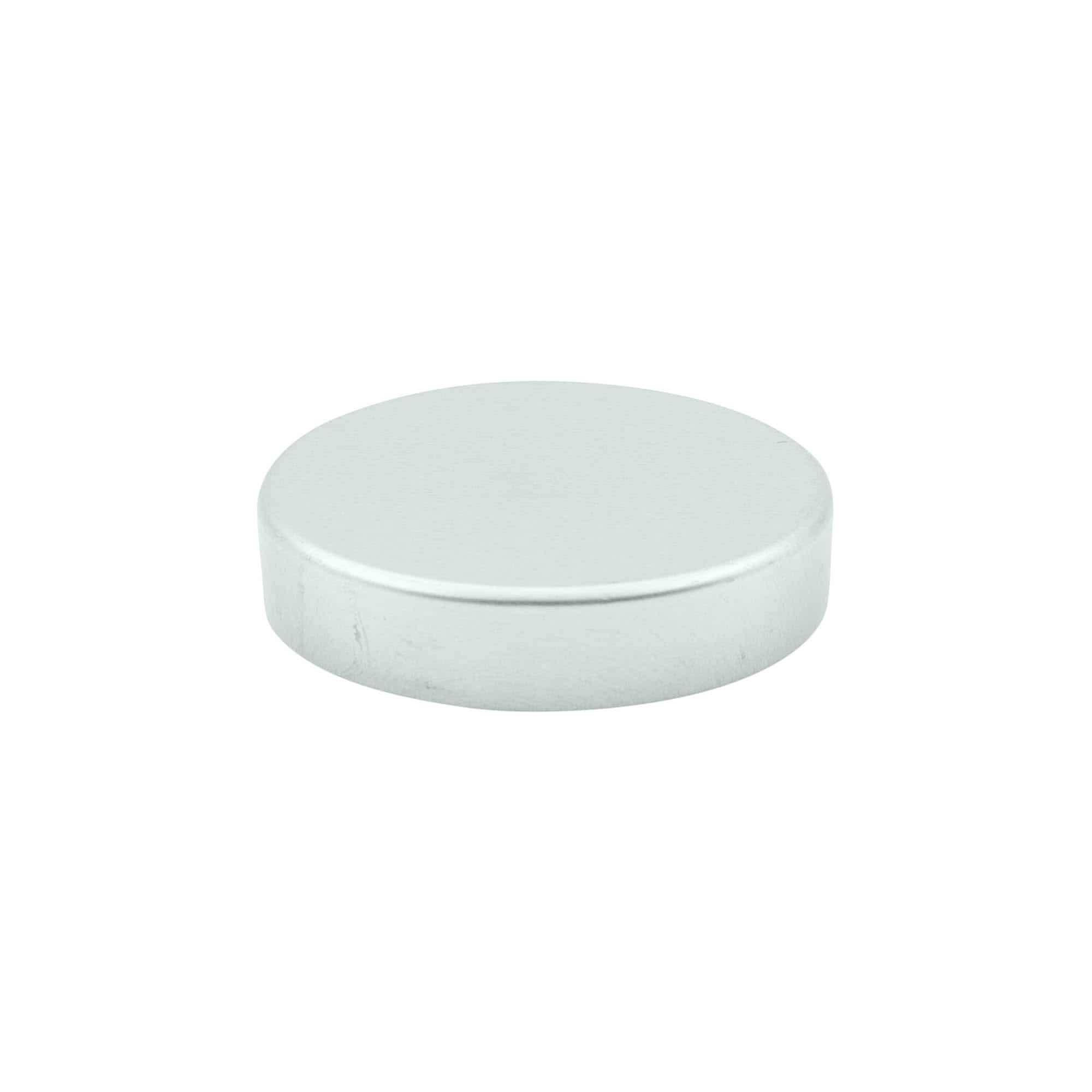 Tampa de rosca, metal, prateado, para boca: GPI 45/400 Tampa de rosca, metal, prateado, para boca: GPI 45/400