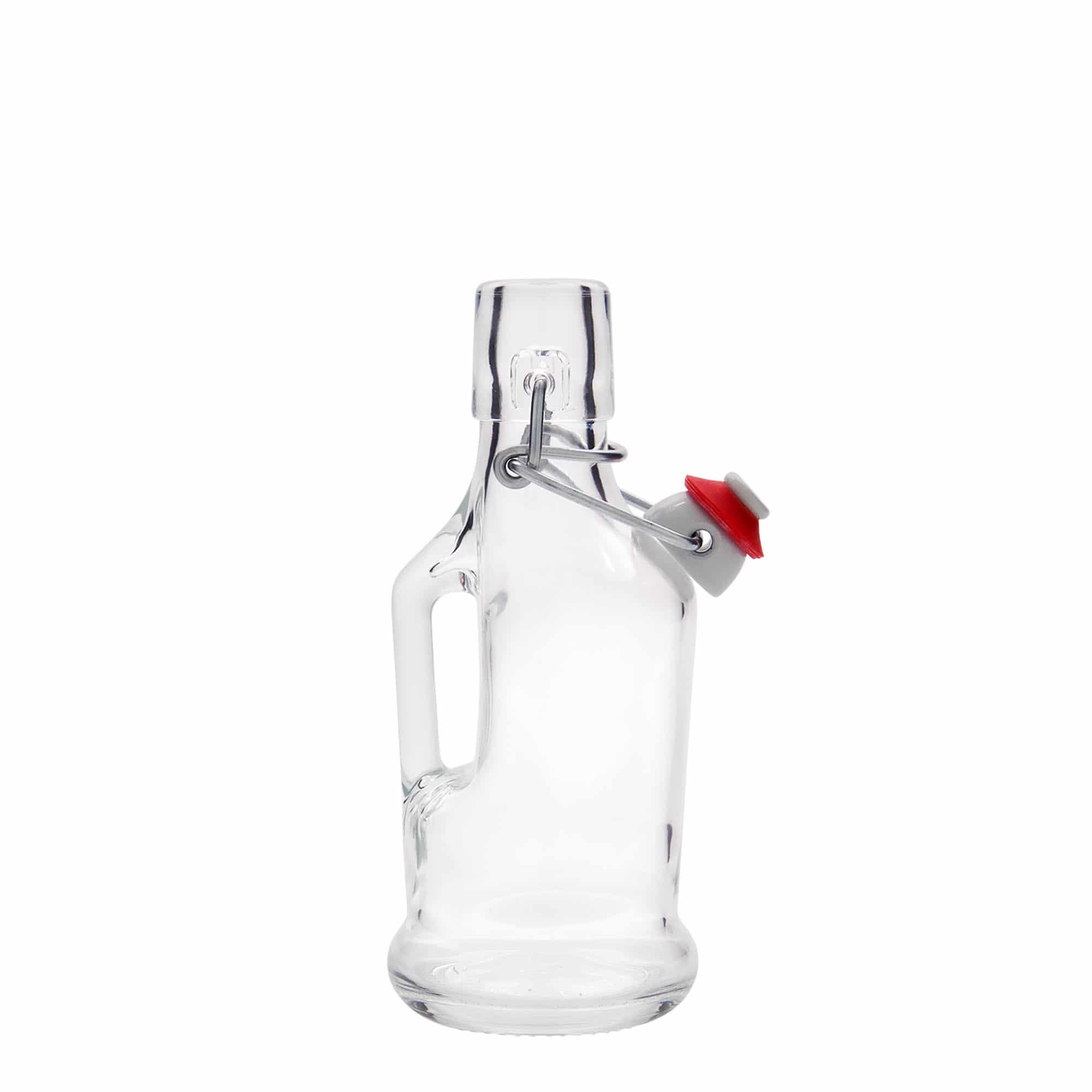 Frasco de vidro de 200 ml 'Classica', boca: fecho de alavanca