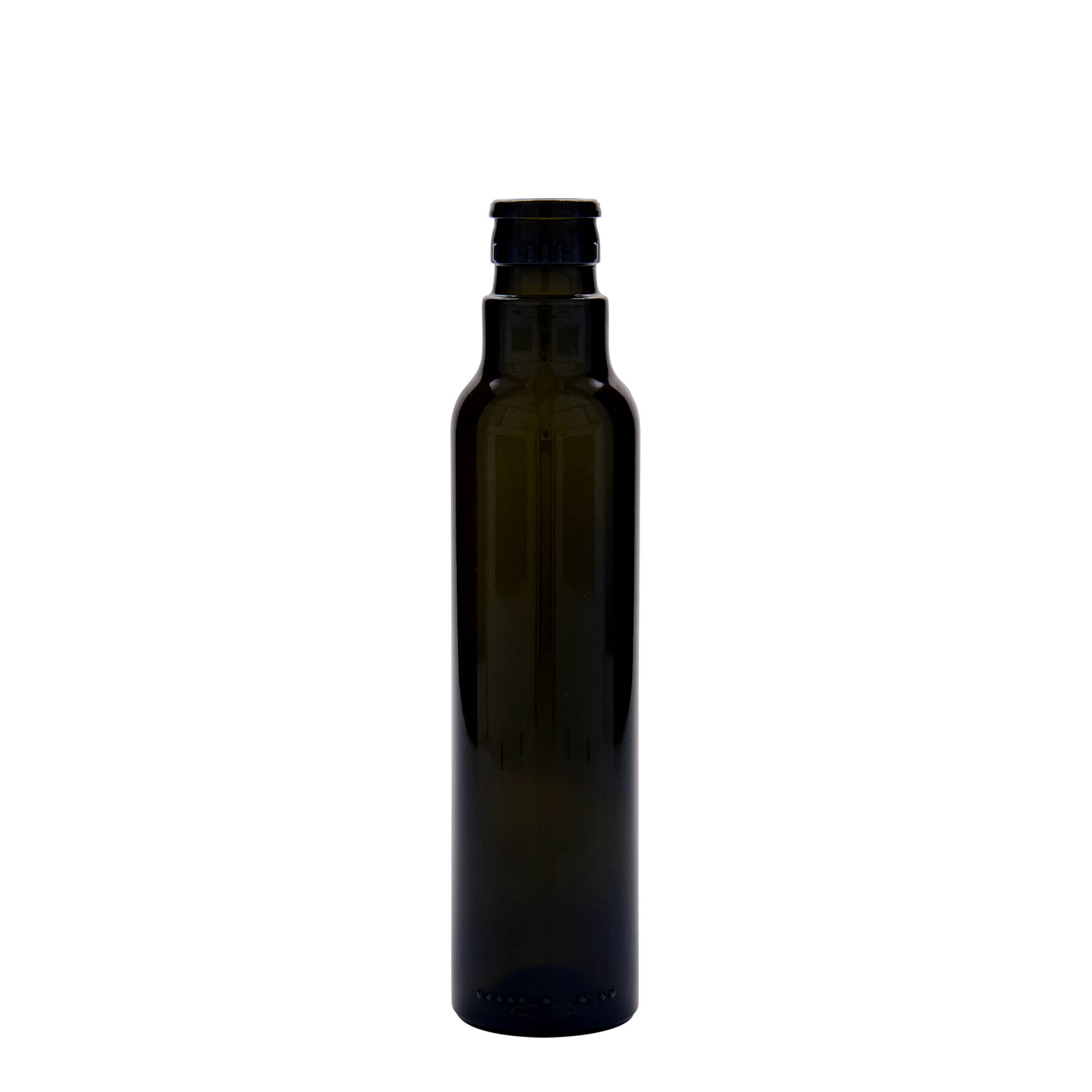 Frasco de vinagre/óleo 'Willy New' 250 ml, vidro, verde antigo, bocal: DOP