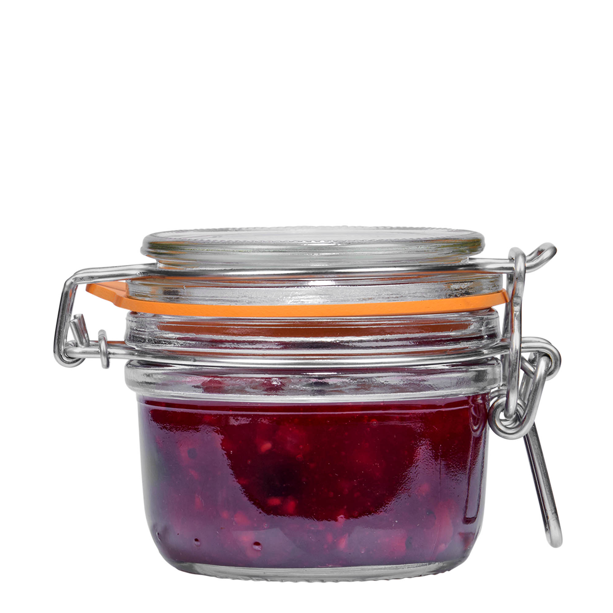 125 ml frasco com tampa de arame 'Le Parfait Super Terrine', abertura: fecho de arame 125 ml frasco com tampa de arame 'Le Parfait Super Terrine', abertura: fecho de arame