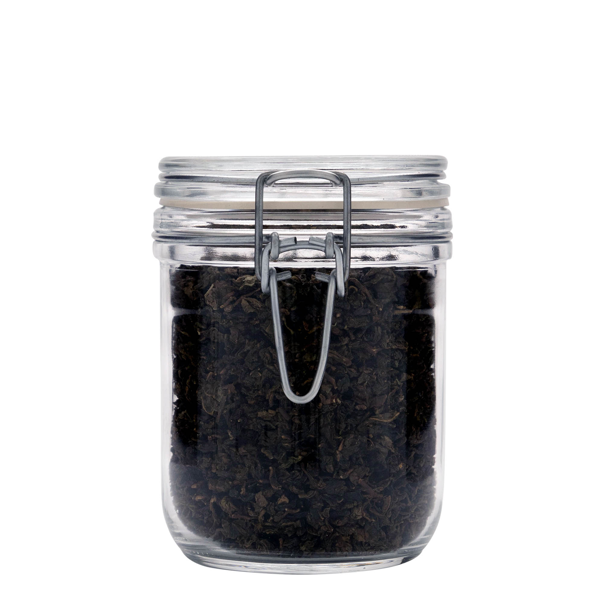 Frasco de vidro com fecho de alavanca 'Fido' 500 ml, Boca: Fecho de alavanca