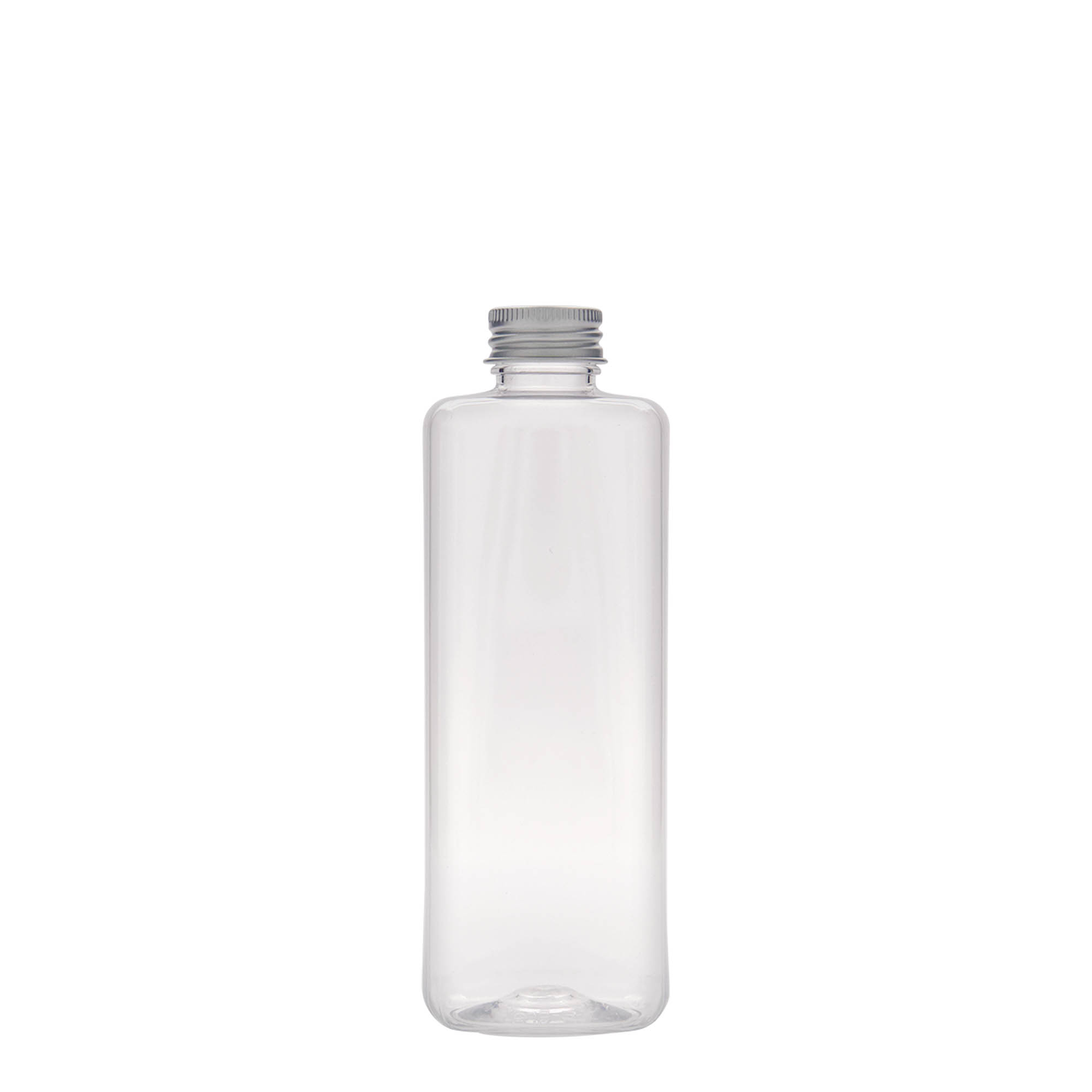 Garrafa PET de 300 ml 'Karl', quadrada, plástico, bocal: 24/410