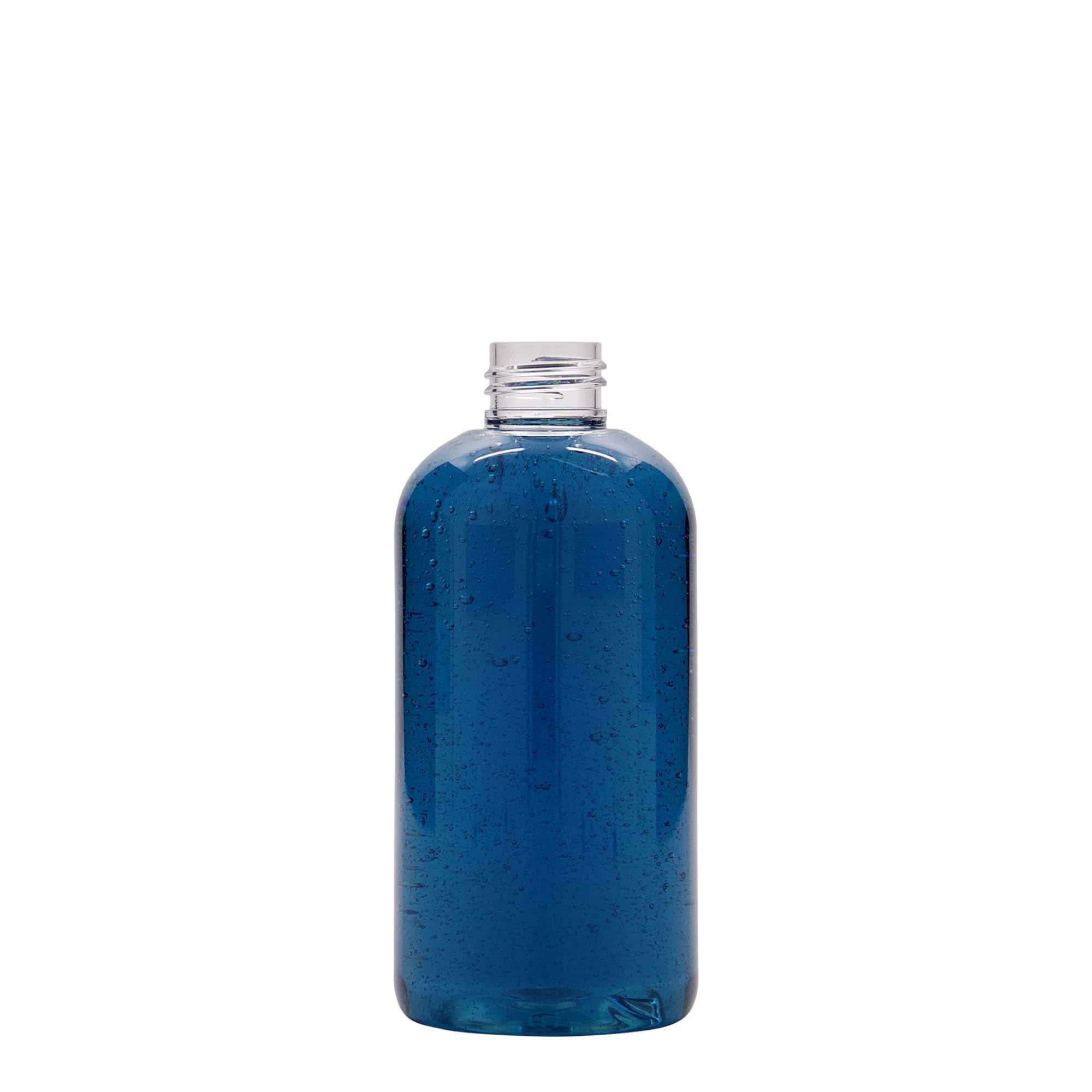Garrafa PET de 250 ml 'Boston', plástico, bocal: 24/410