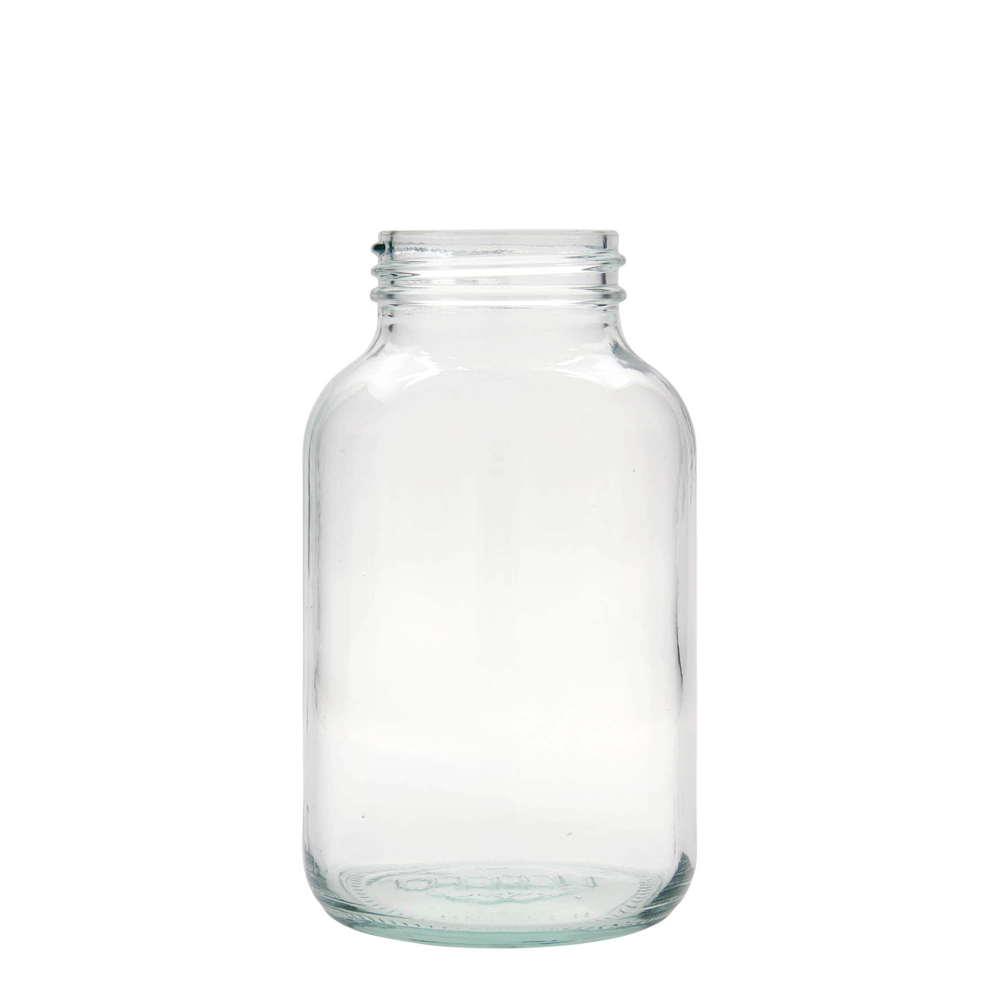 Frasco de boca larga de 1.000 ml, abertura: DIN 68