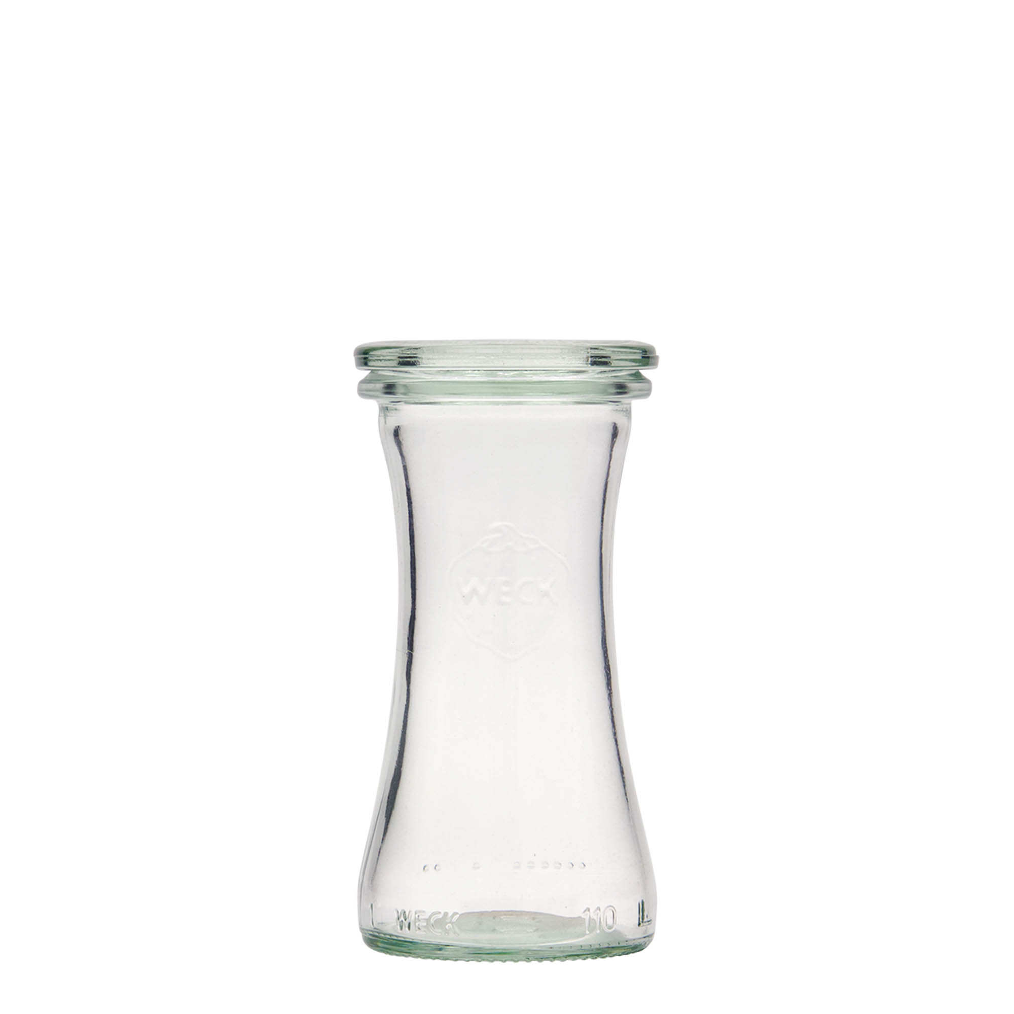 110 ml frasco WECK para iguarias, boca: borda redonda 110 ml frasco WECK para iguarias, boca: borda redonda