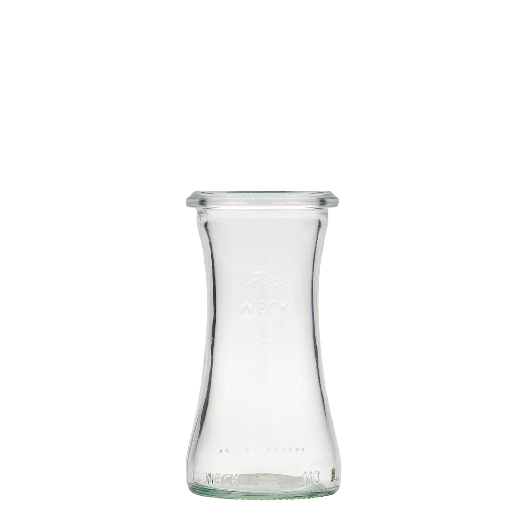 110 ml frasco WECK para iguarias, boca: borda redonda 110 ml frasco WECK para iguarias, boca: borda redonda