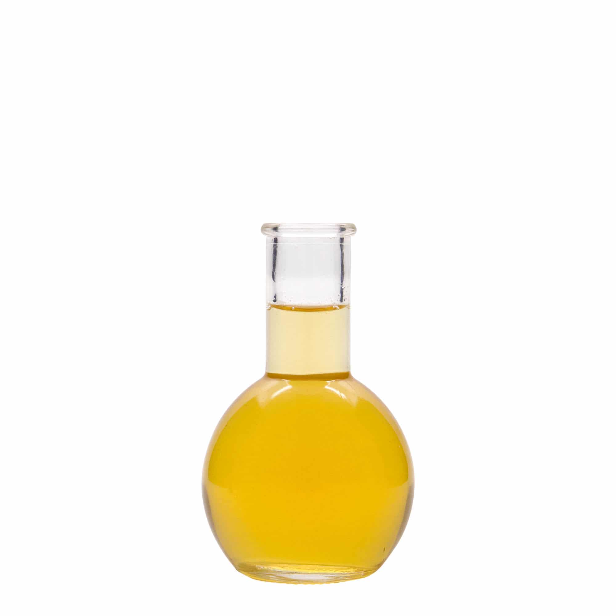 100 ml Garrafa de vidro 'Tulipano', boca: Cortiça