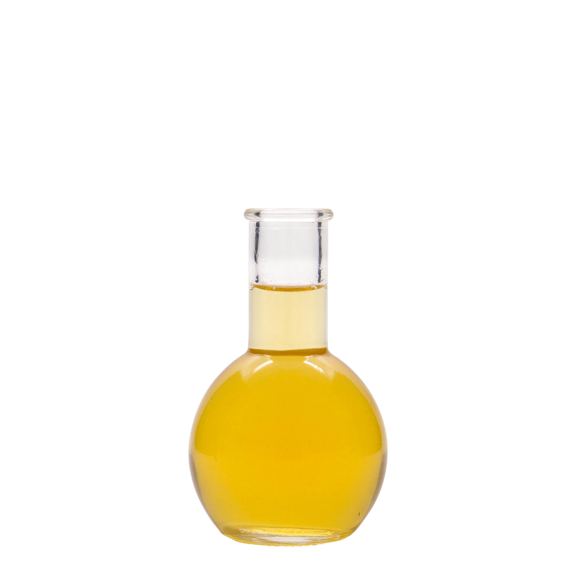 Frasco de vidro de 100 ml 'Tulipano', boca: cortiça