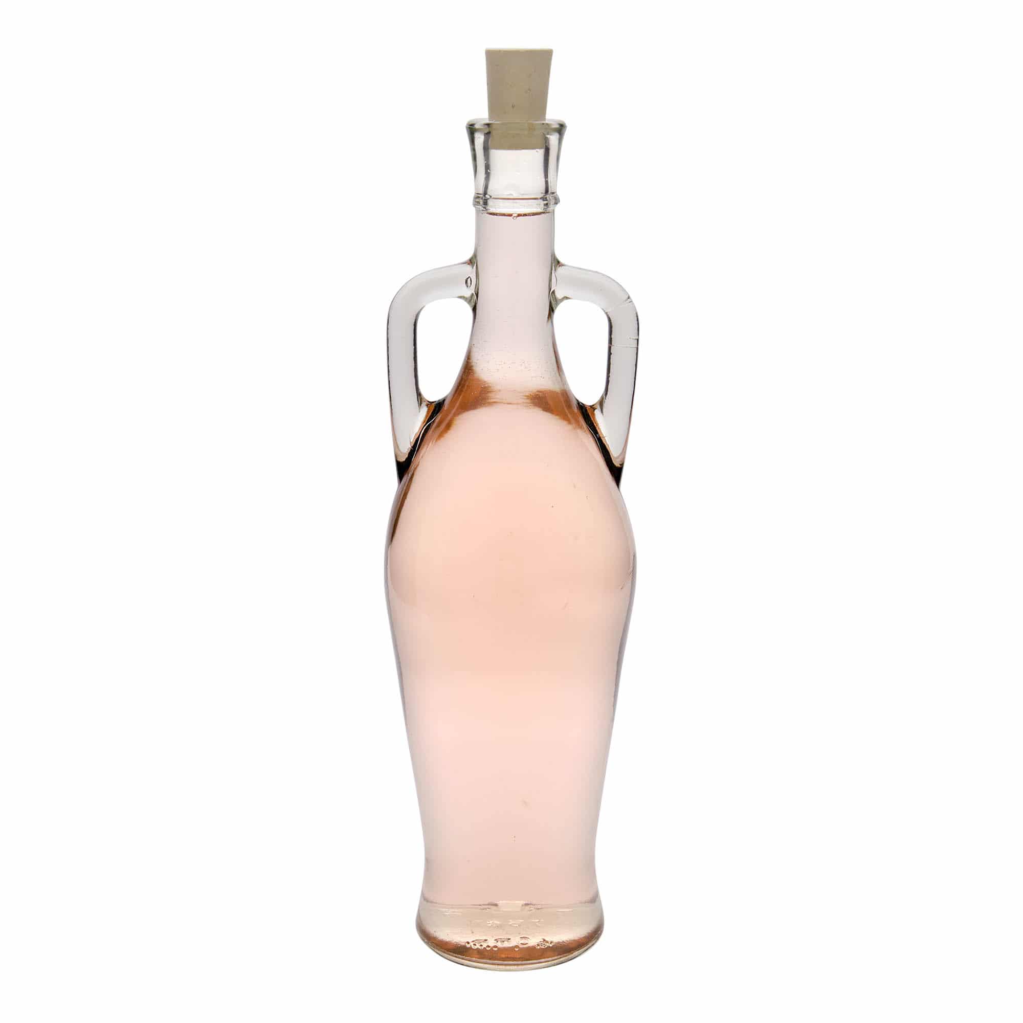 750 ml Garrafa de vidro 'Amphore', boca: Cortiça