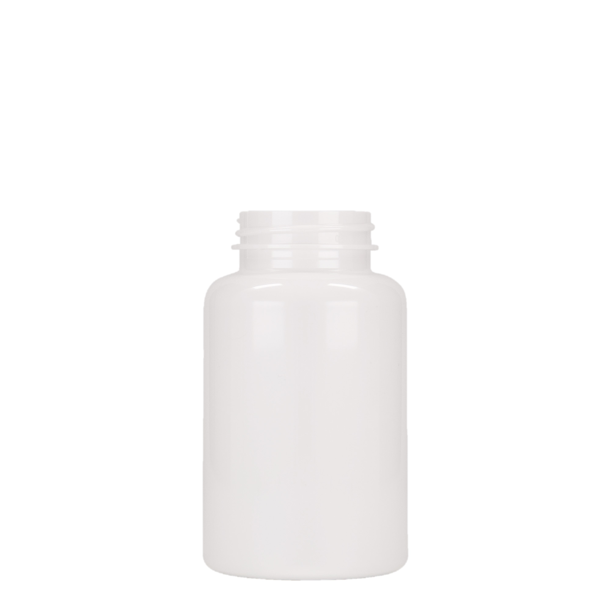 250 ml PET-Packer, plástico, branco, boca: GPI 45/400 250 ml PET-Packer, plástico, branco, boca: GPI 45/400