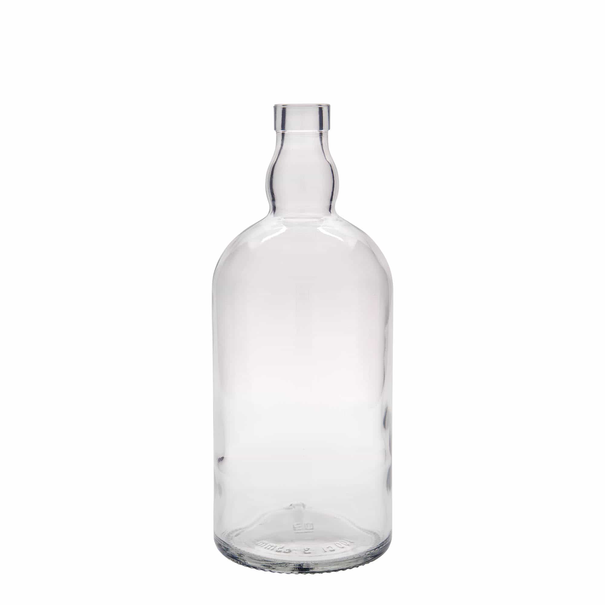 1000 ml Garrafa de vidro 'Aberdeen', boca: Cortiça