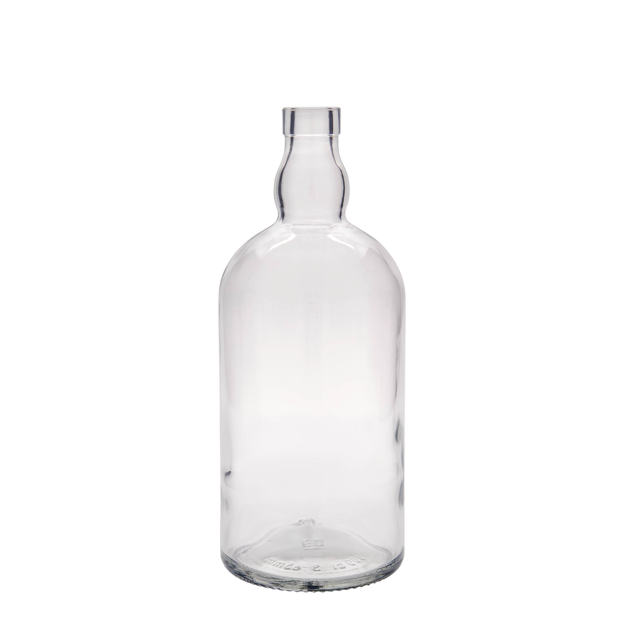 Garrafa de vidro de 1000 ml 'Aberdeen', abertura: cortiça