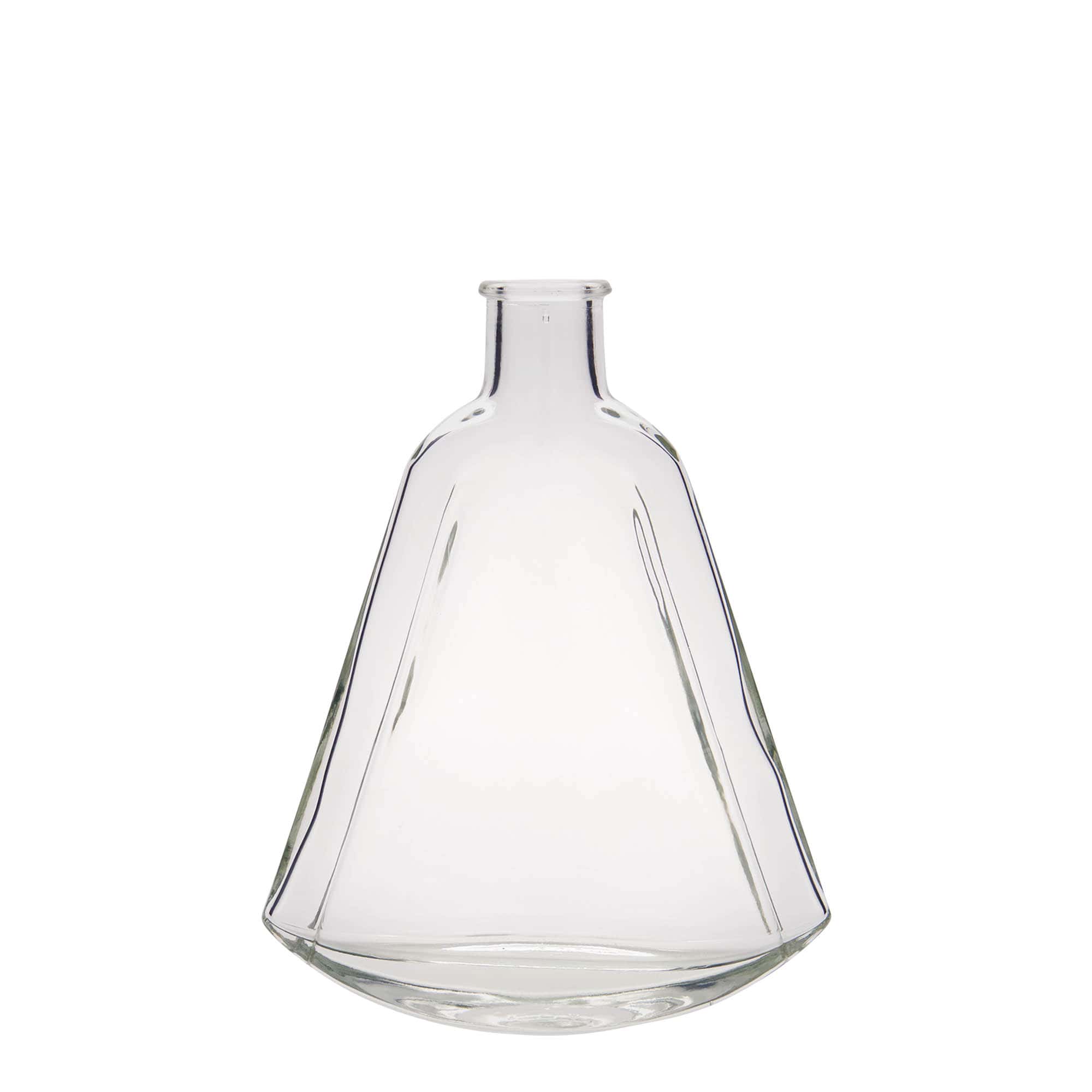 Garrafa de vidro de 200 ml 'Maurizio', oval, boca: cortiça Garrafa de vidro de 200 ml 'Maurizio', oval, boca: cortiça