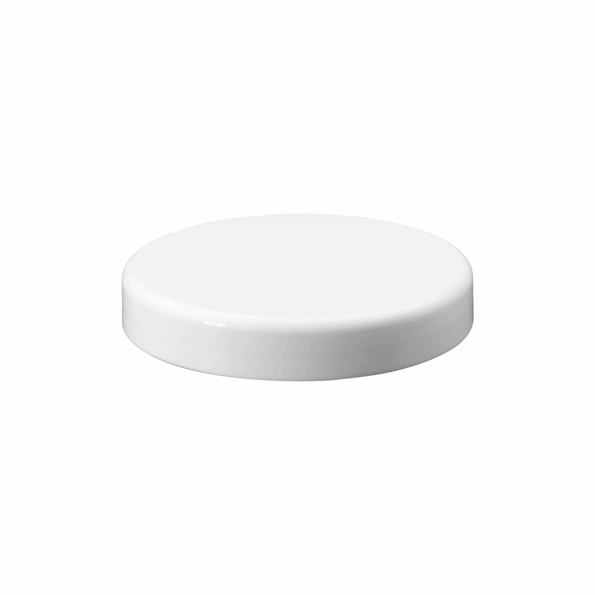 Tampa de rosca, plástico PP, branco, boca: GPI 100/400 Tampa de rosca, plástico PP, branco, boca: GPI 100/400