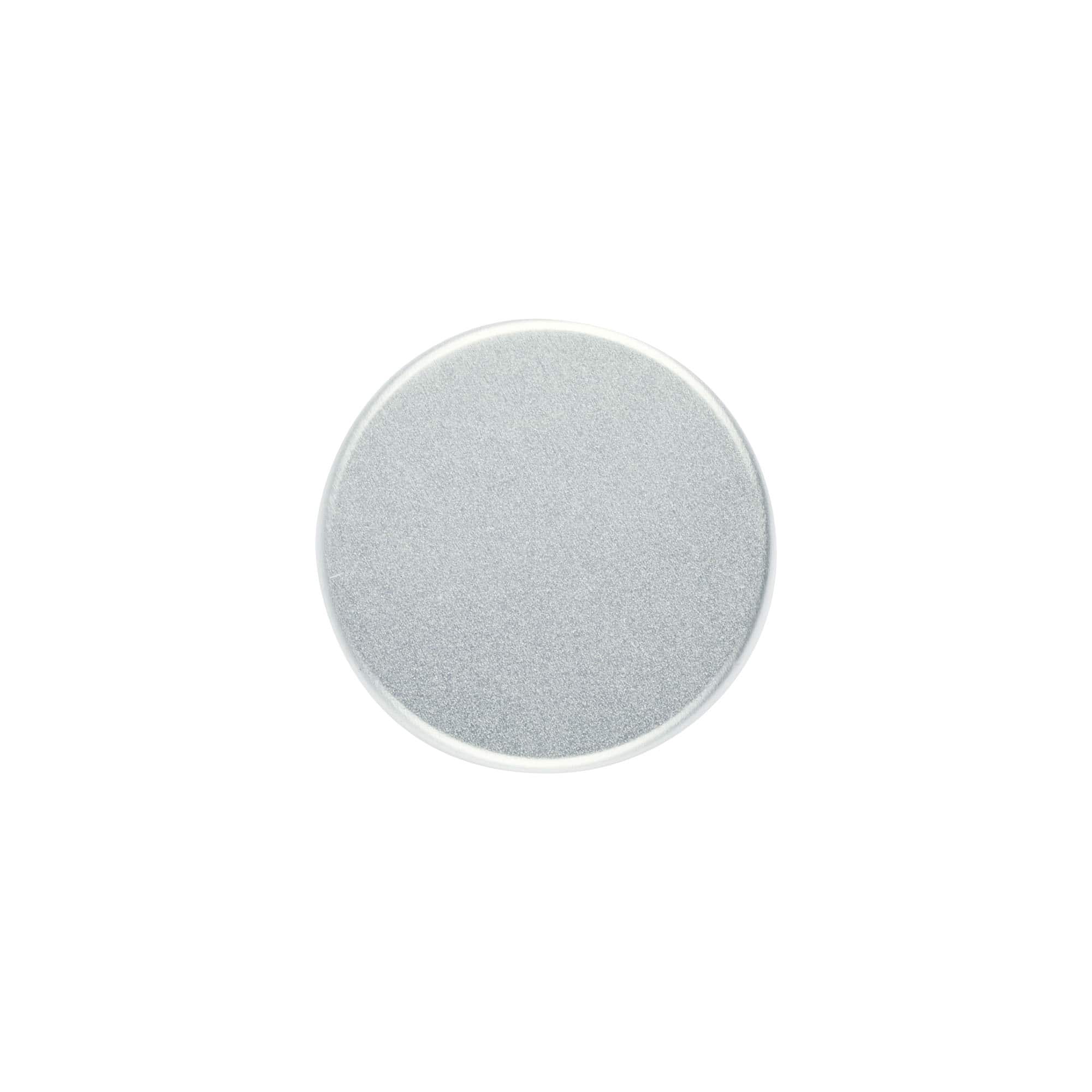 Tampa de rosca, metal, prateado, para bocal: GPI 33/400 Tampa de rosca, metal, prateado, para bocal: GPI 33/400