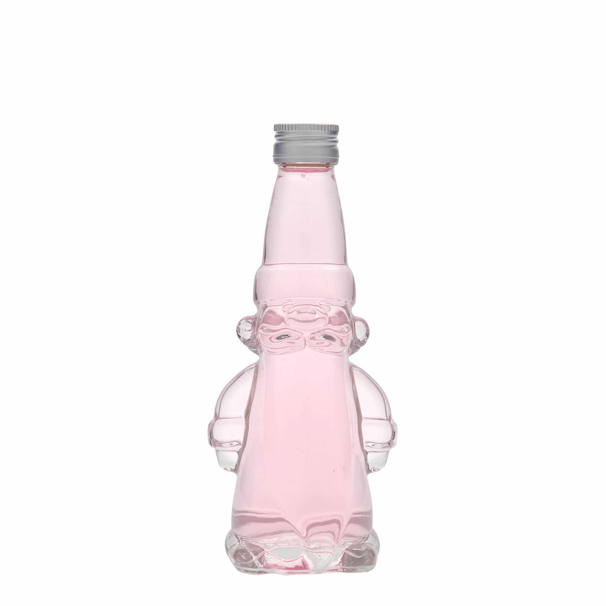 Frasco de vidro de 200 ml 'Duende de Natal', Boca: PP 28