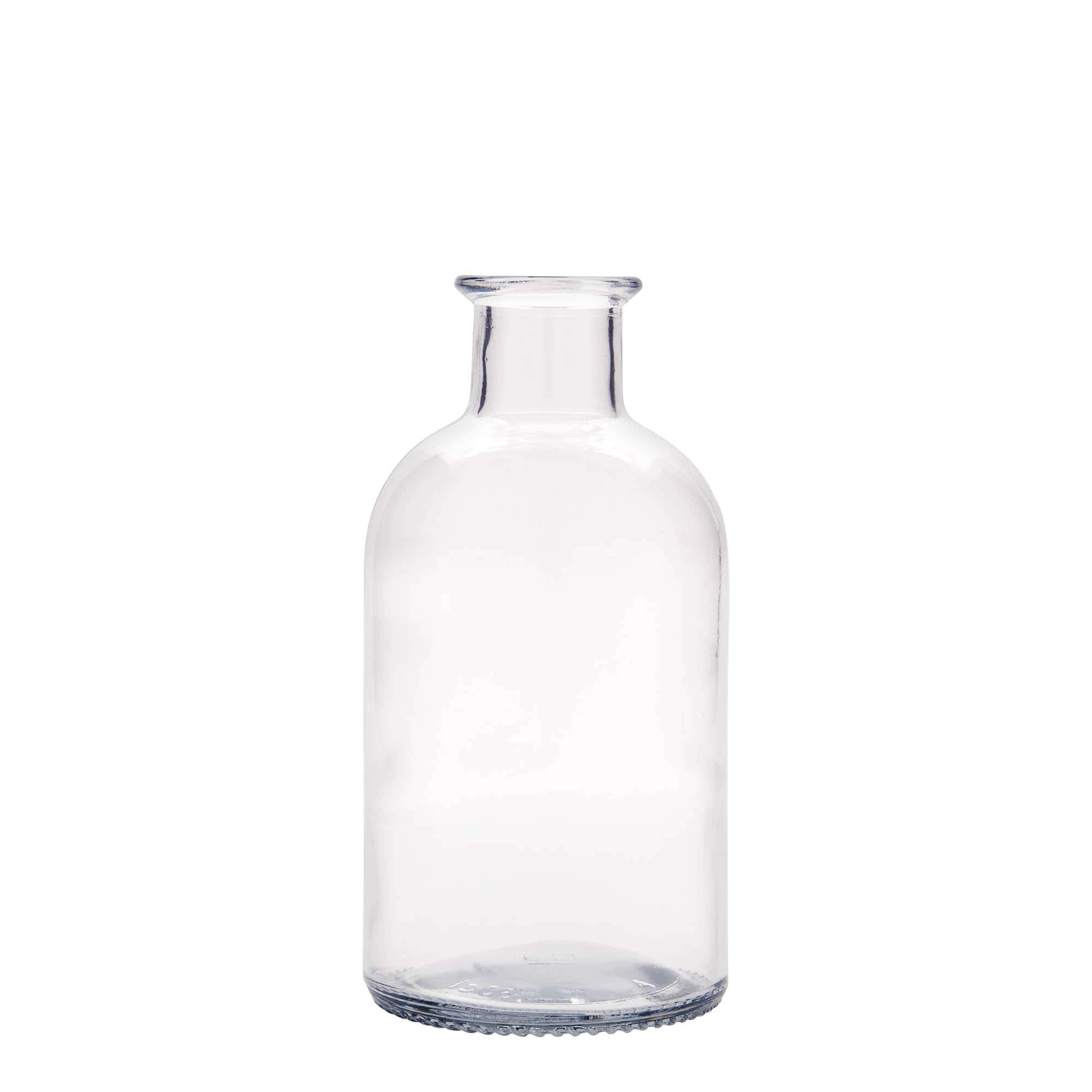 500 ml Garrafa de vidro farmacêutica 'Italia', boca: Cortiça 500 ml Garrafa de vidro farmacêutica 'Italia', boca: Cortiça