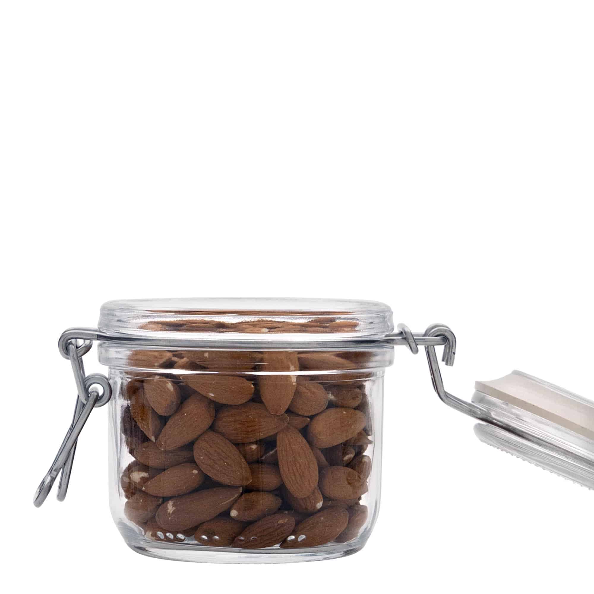 Frasco de vidro com fecho de arame 'Fido' 200 ml, Boca: fecho de arame