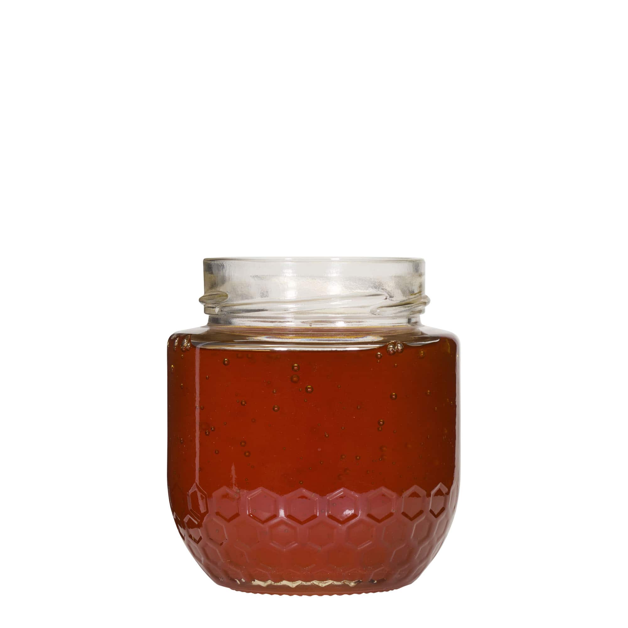Frasco de mel de 390 ml 'Maja', abertura: Deep-Twist-Off (DTO 70)
