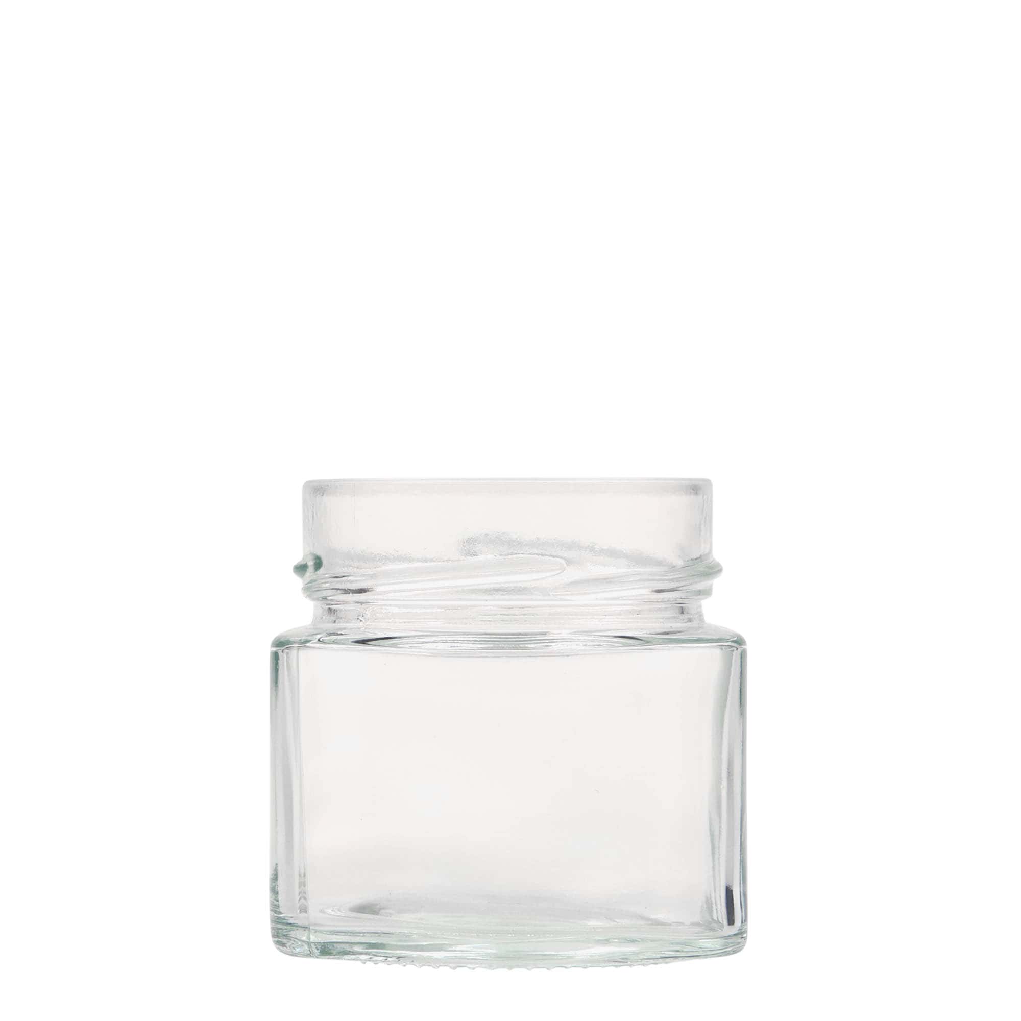 212 ml Frasco quadrado 'Kimba', Boca: Extra-Deep-Twist-Off (EDTO 70)