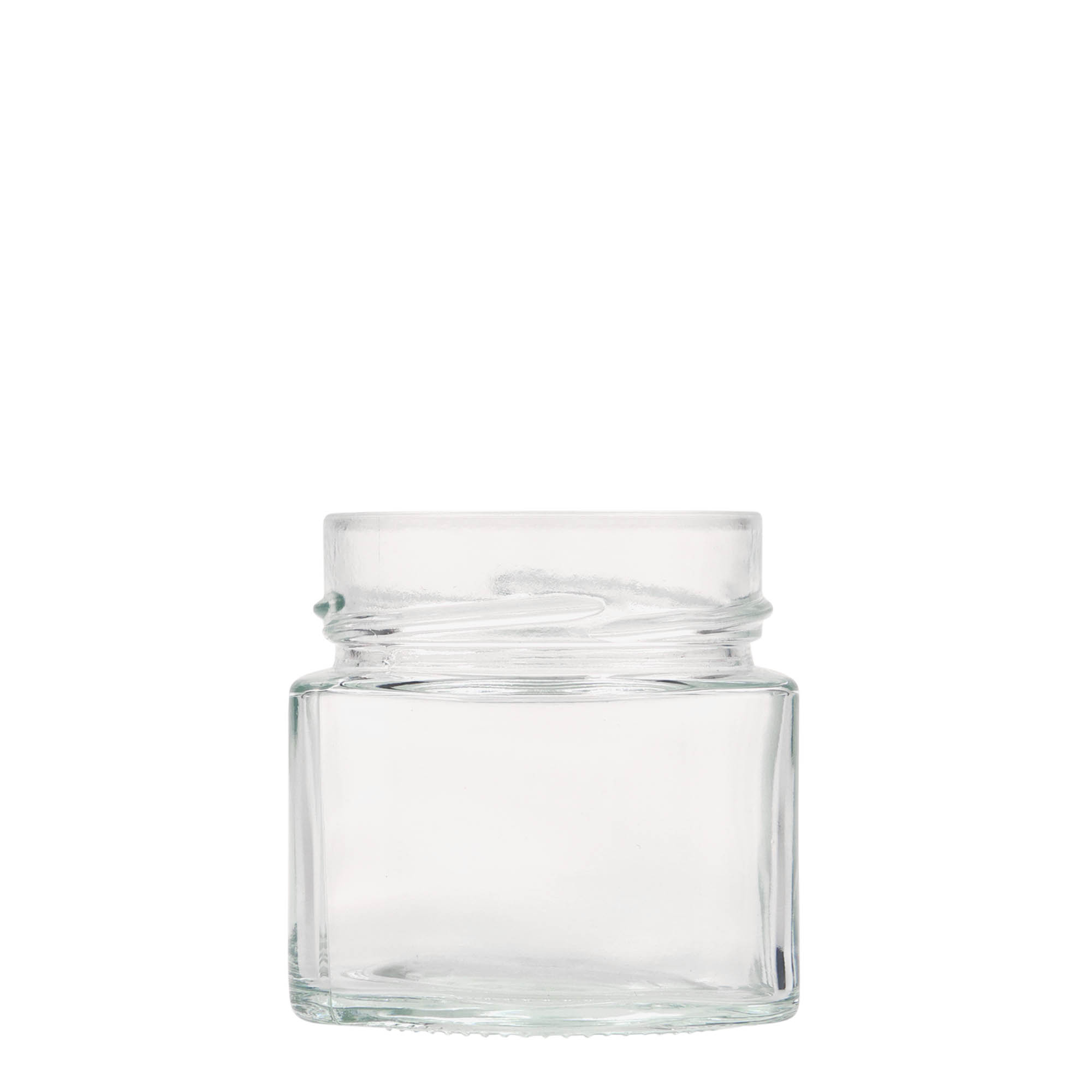 212 ml Frasco quadrado 'Kimba', Boca: Extra-Deep-Twist-Off (EDTO 70)