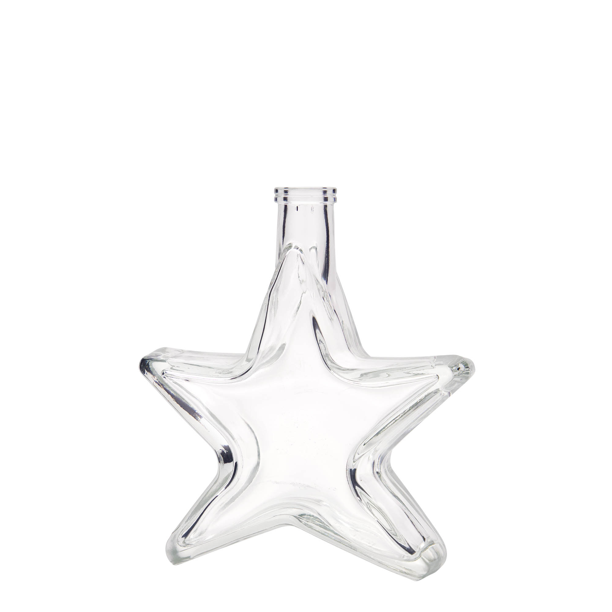 Garrafa de vidro de 200 ml 'Estrela', boca: cortiça Garrafa de vidro de 200 ml 'Estrela', boca: cortiça