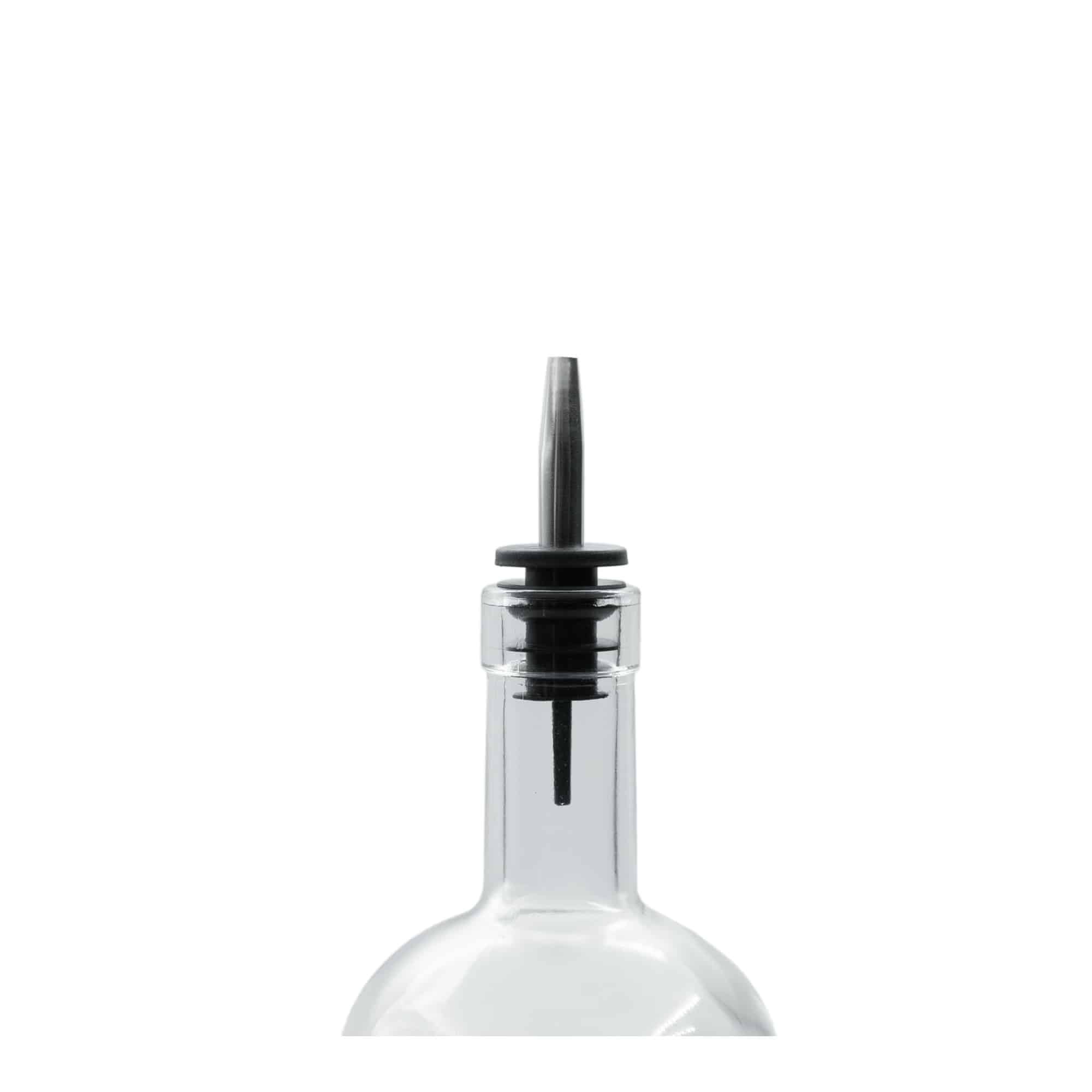 Bico vertedor Inox cónico, aço inoxidável, prateado