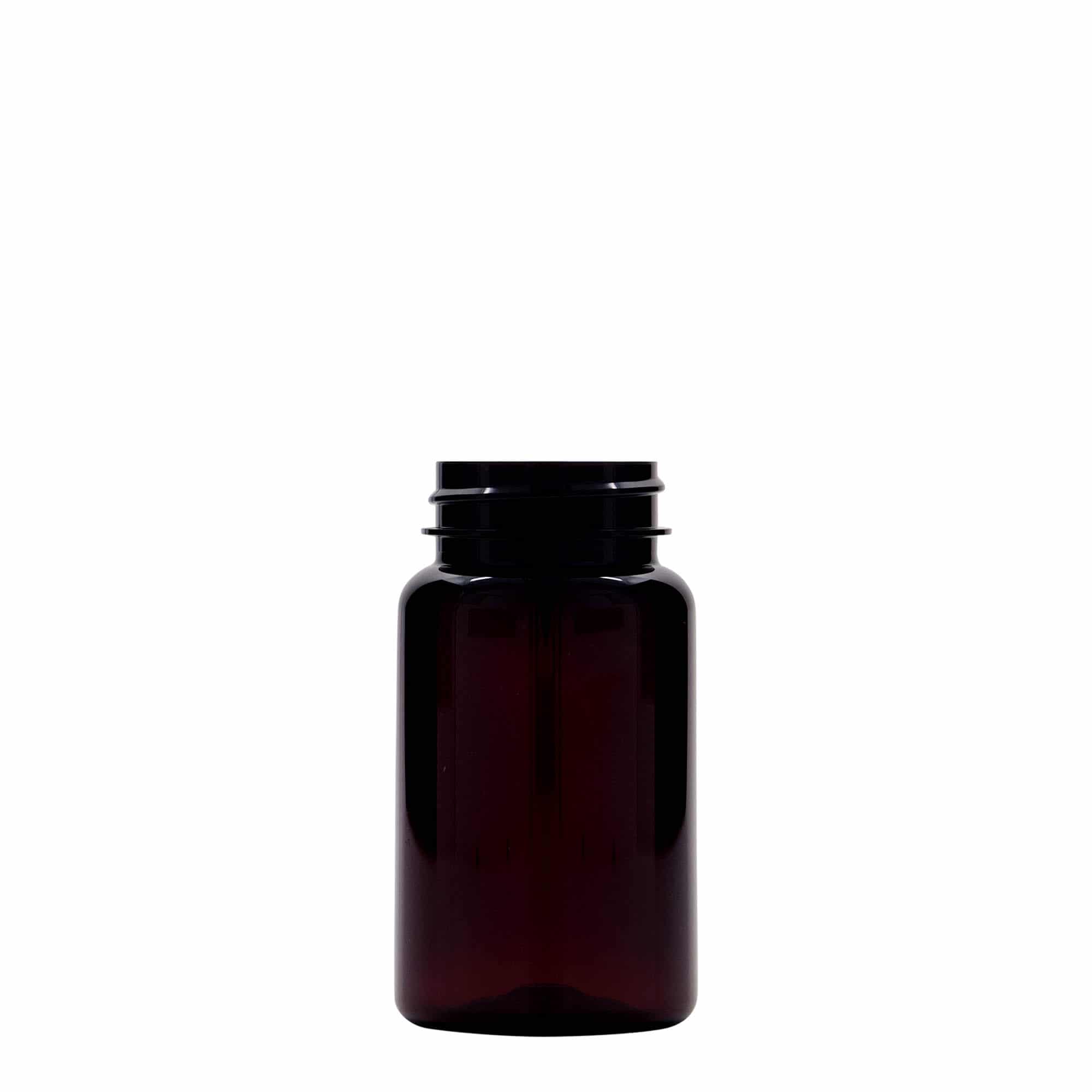 100 ml PET-Packer, plástico, castanho, boca: GPI 38/400 100 ml PET-Packer, plástico, castanho, boca: GPI 38/400