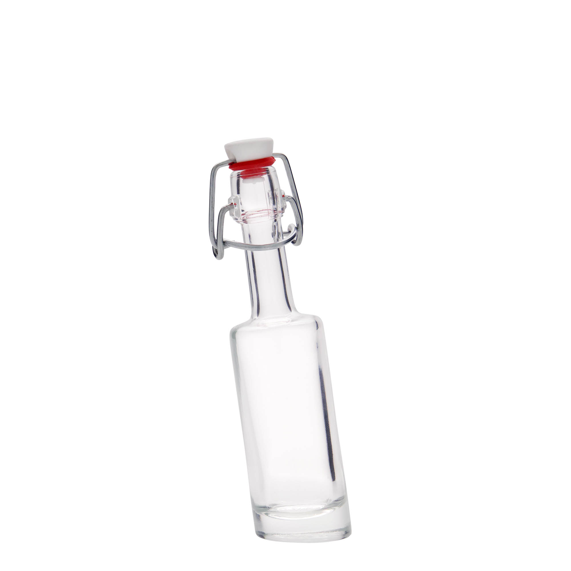 Frasco de vidro de 40 ml 'Bounty', abertura: fecho de alavanca Frasco de vidro de 40 ml 'Bounty', abertura: fecho de alavanca