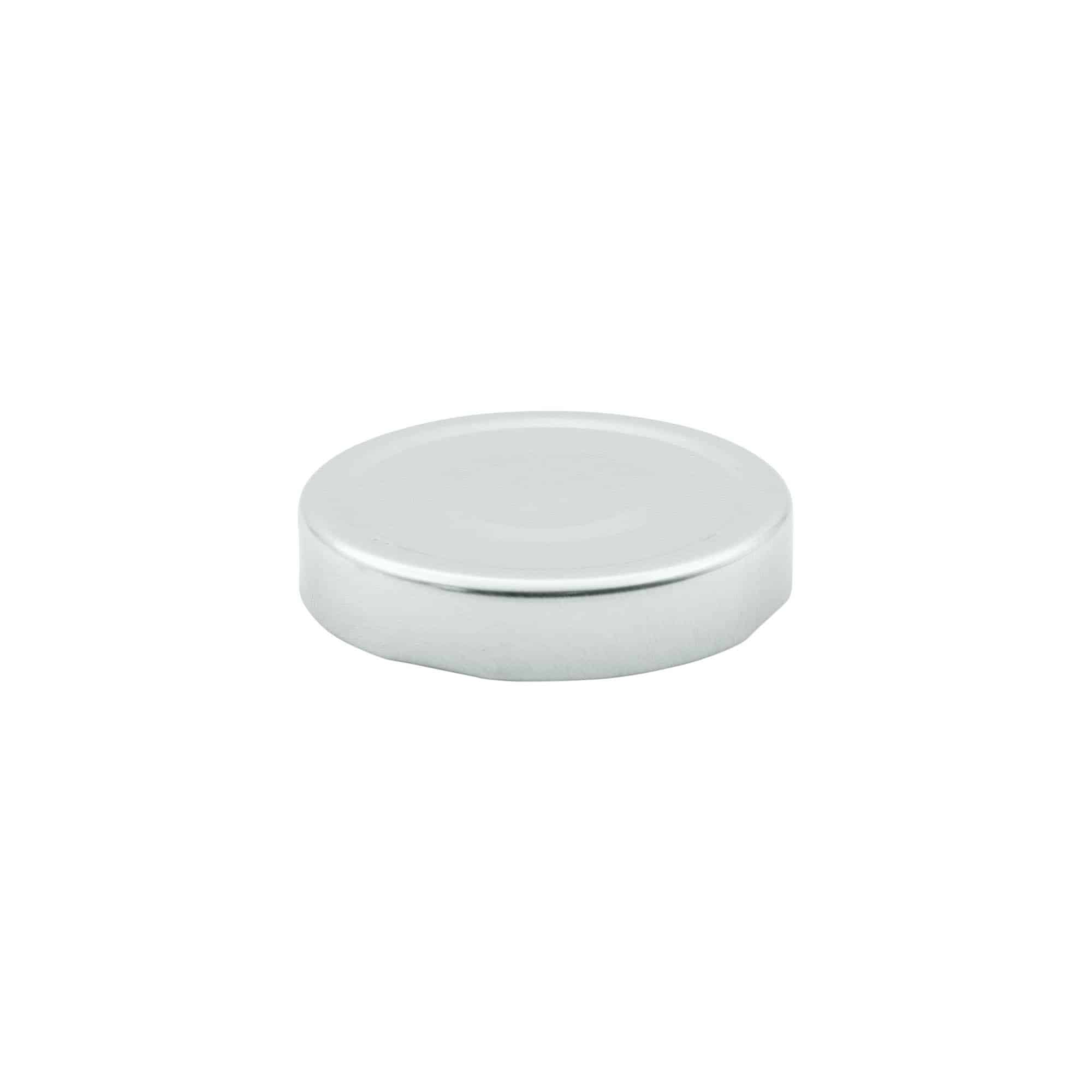 Tampa Deep-Twist-Off, folha de flandres, prateado, para boca: Deep-TO 70 Tampa Deep-Twist-Off, folha de flandres, prateado, para boca: Deep-TO 70
