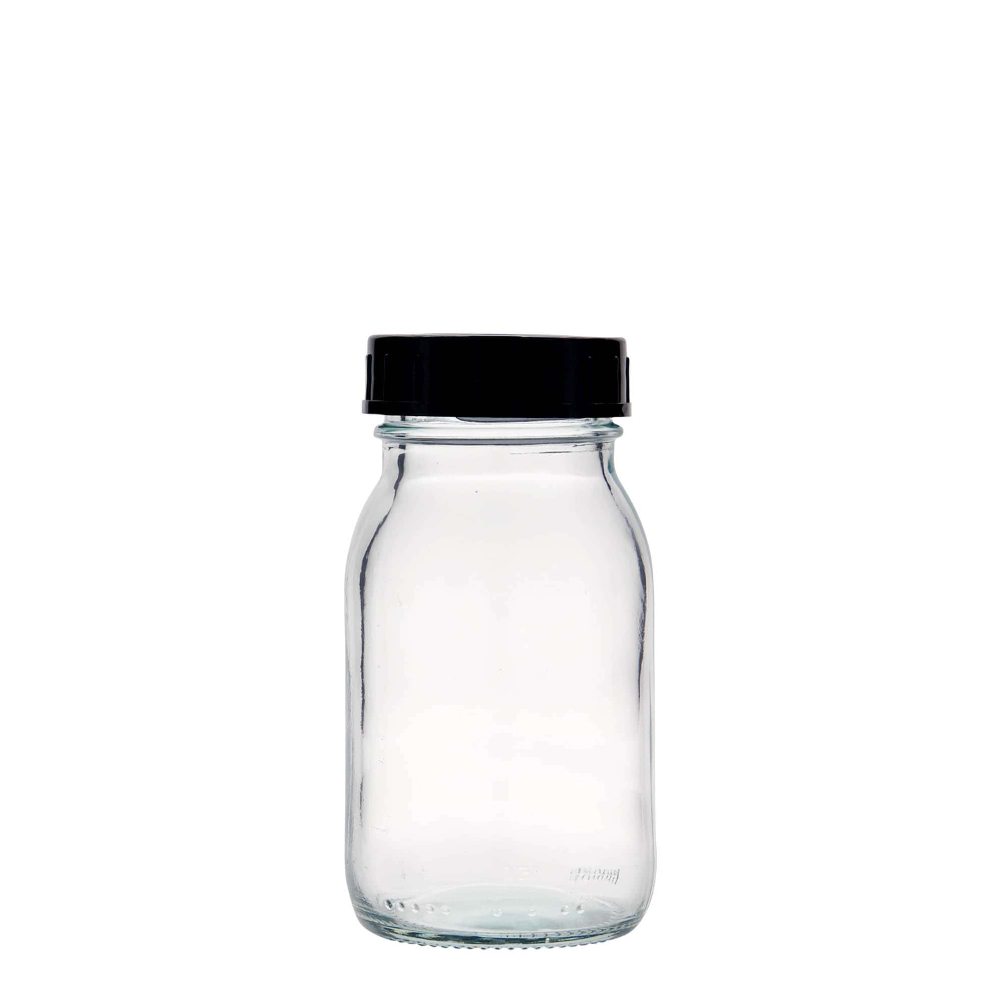 Frasco de boca larga de 150 ml, abertura: DIN 45