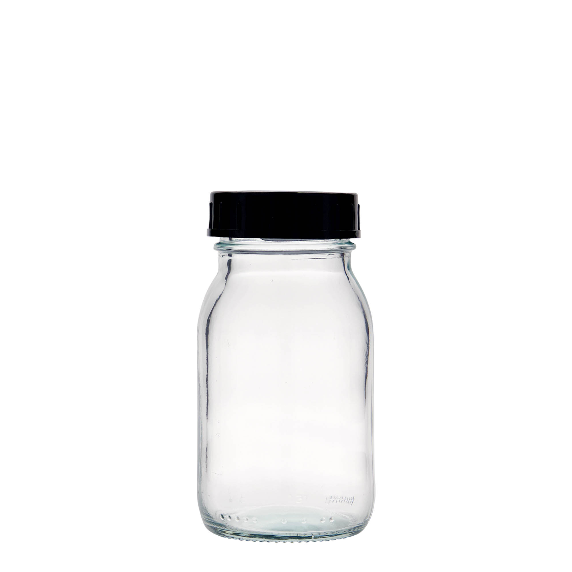 Frasco de boca larga de 150 ml, abertura: DIN 45