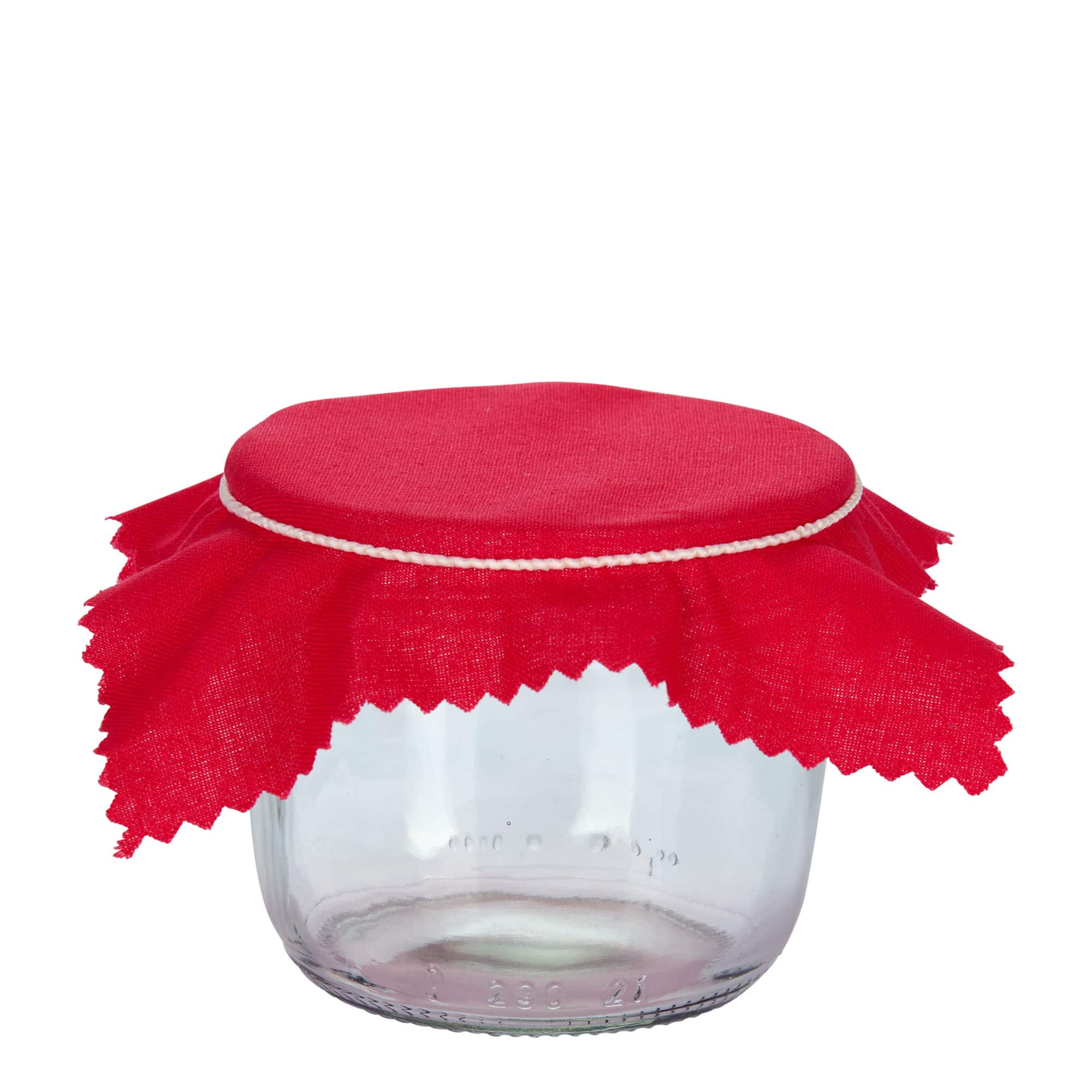 Tampas de tecido 12x12, quadrado, têxtil, vermelho, boca: TO38-TO53